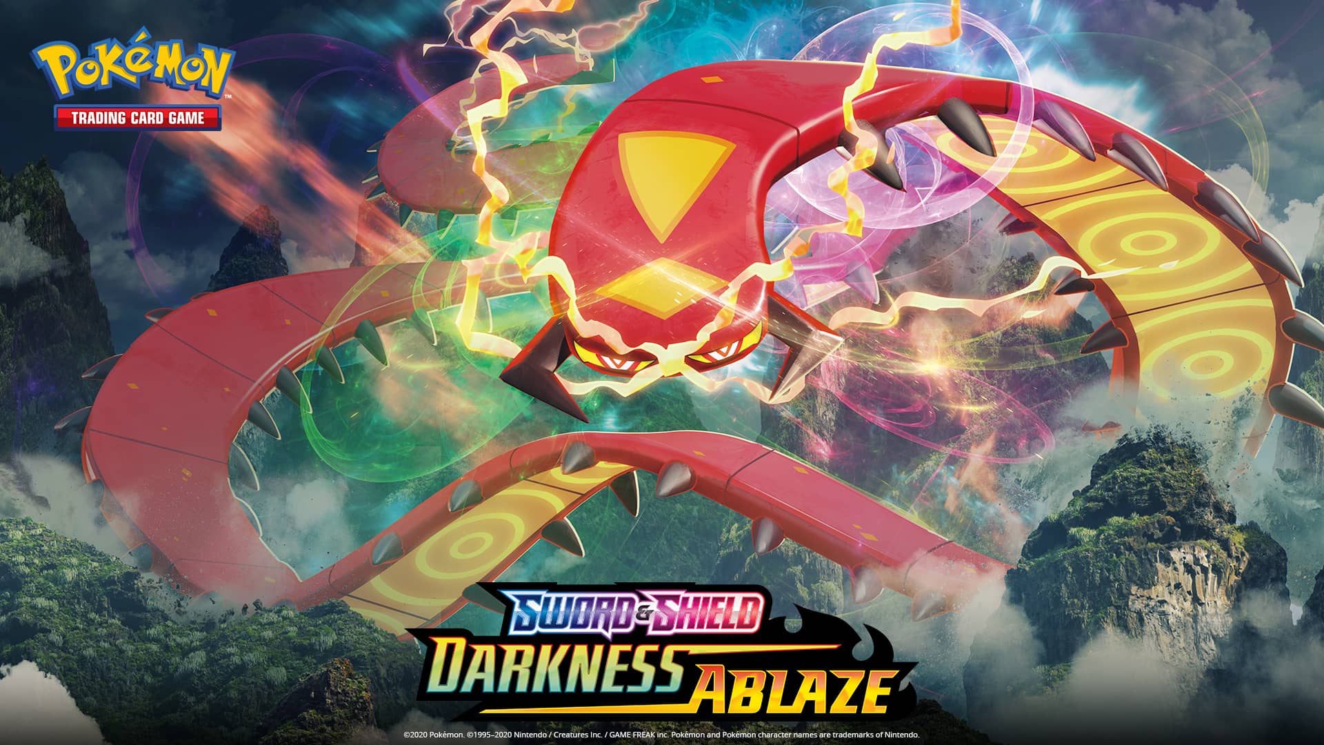 Pokemon Sword & Shield Darkness Ablaze Trading Card Game HD Wallpaper