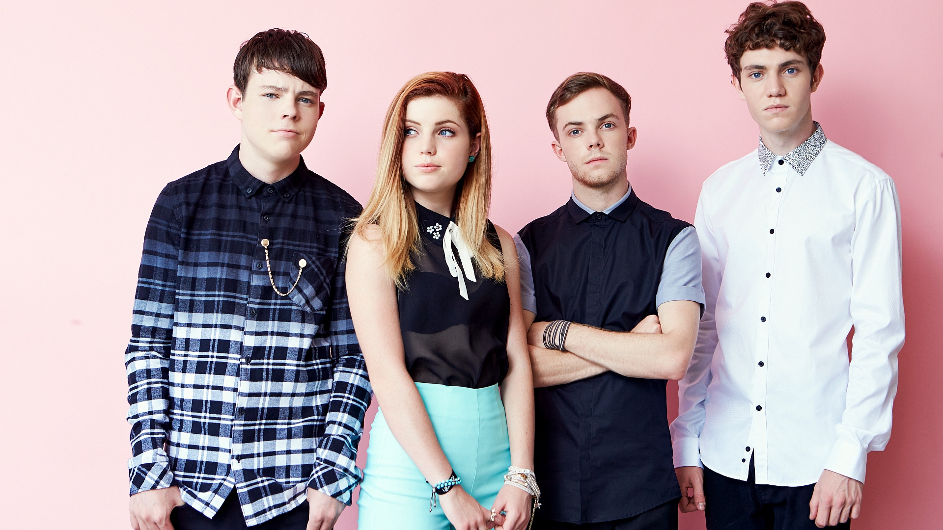 Echosmith band members posing HD Wallpaper