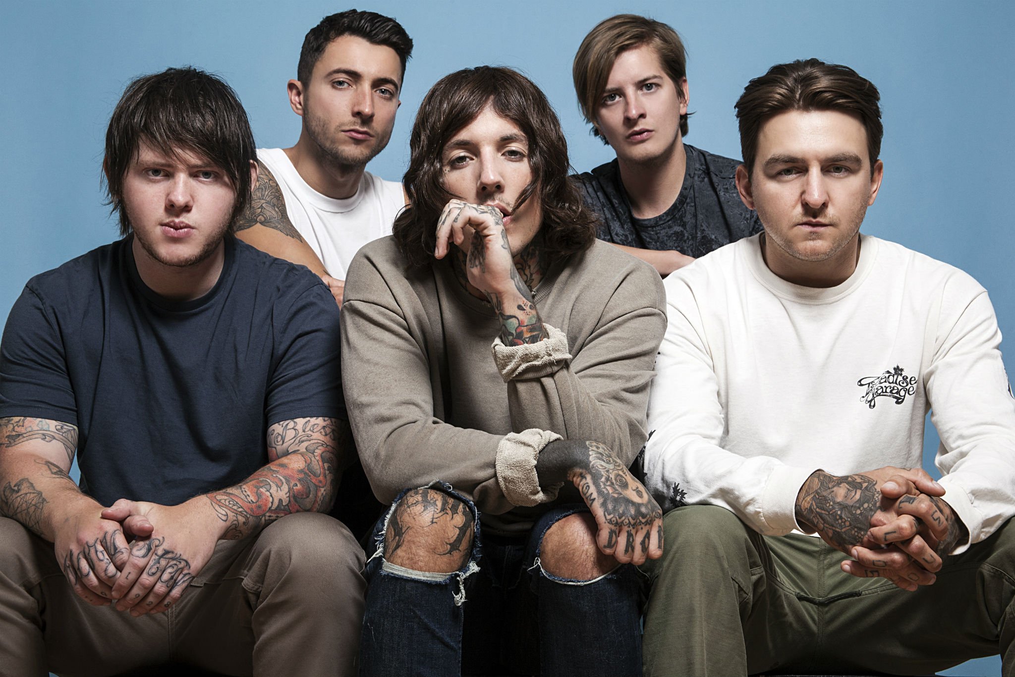 Bring Me The Horizon band members HD Wallpaper