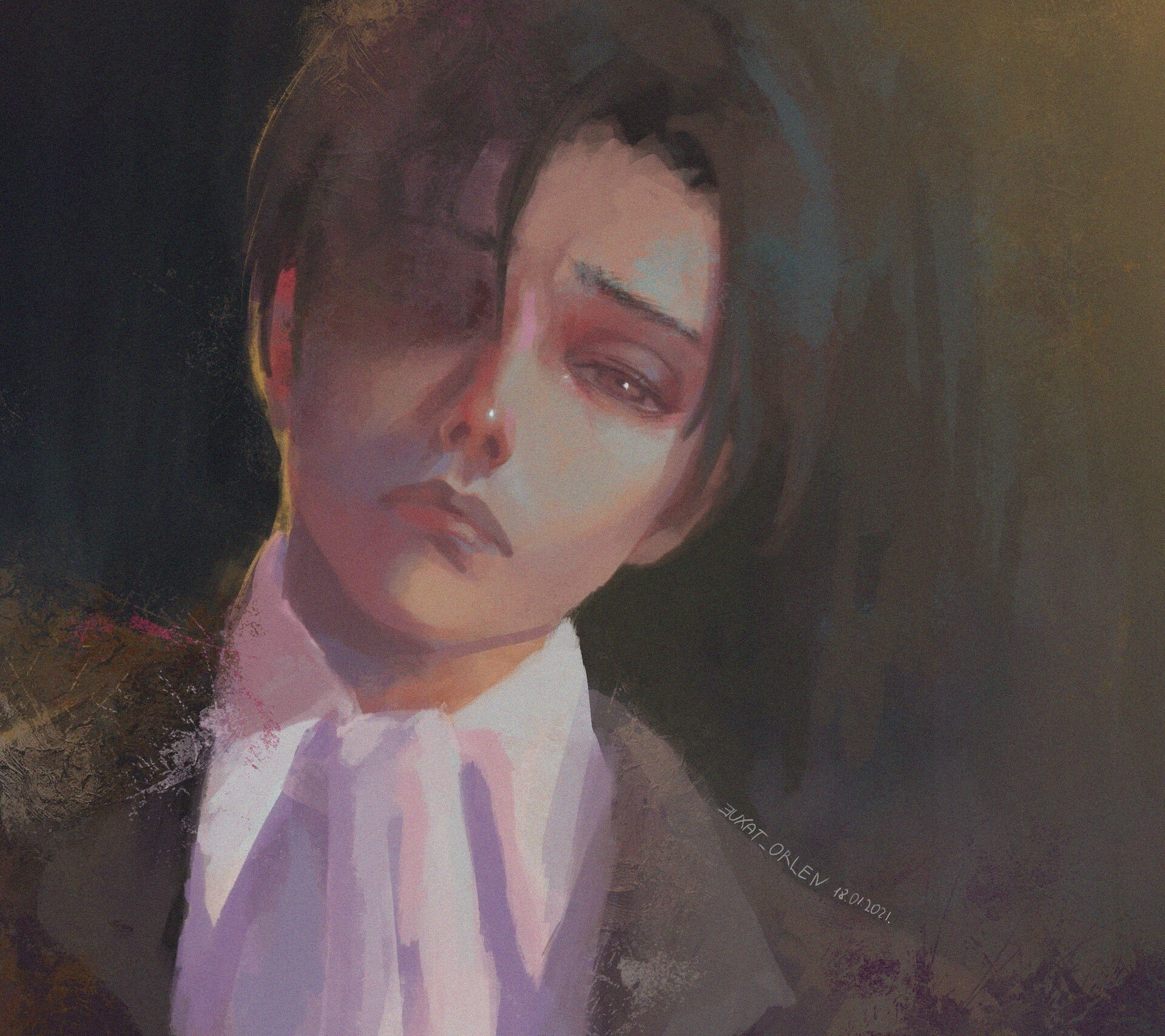 Levi Ackerman from Attack on Titan HD Wallpaper