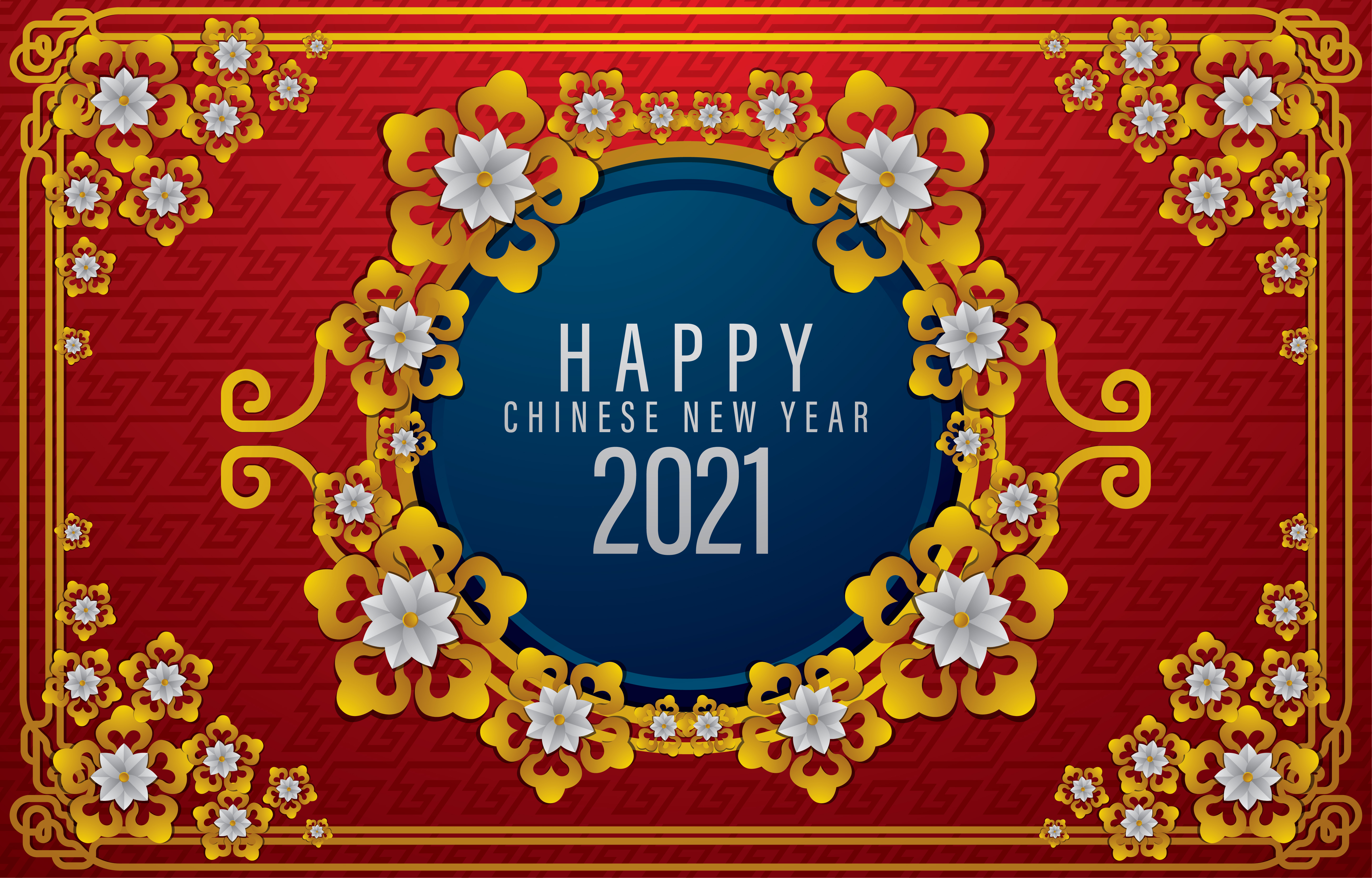 Happy Chinese New Year 2021 HD Wallpaper
