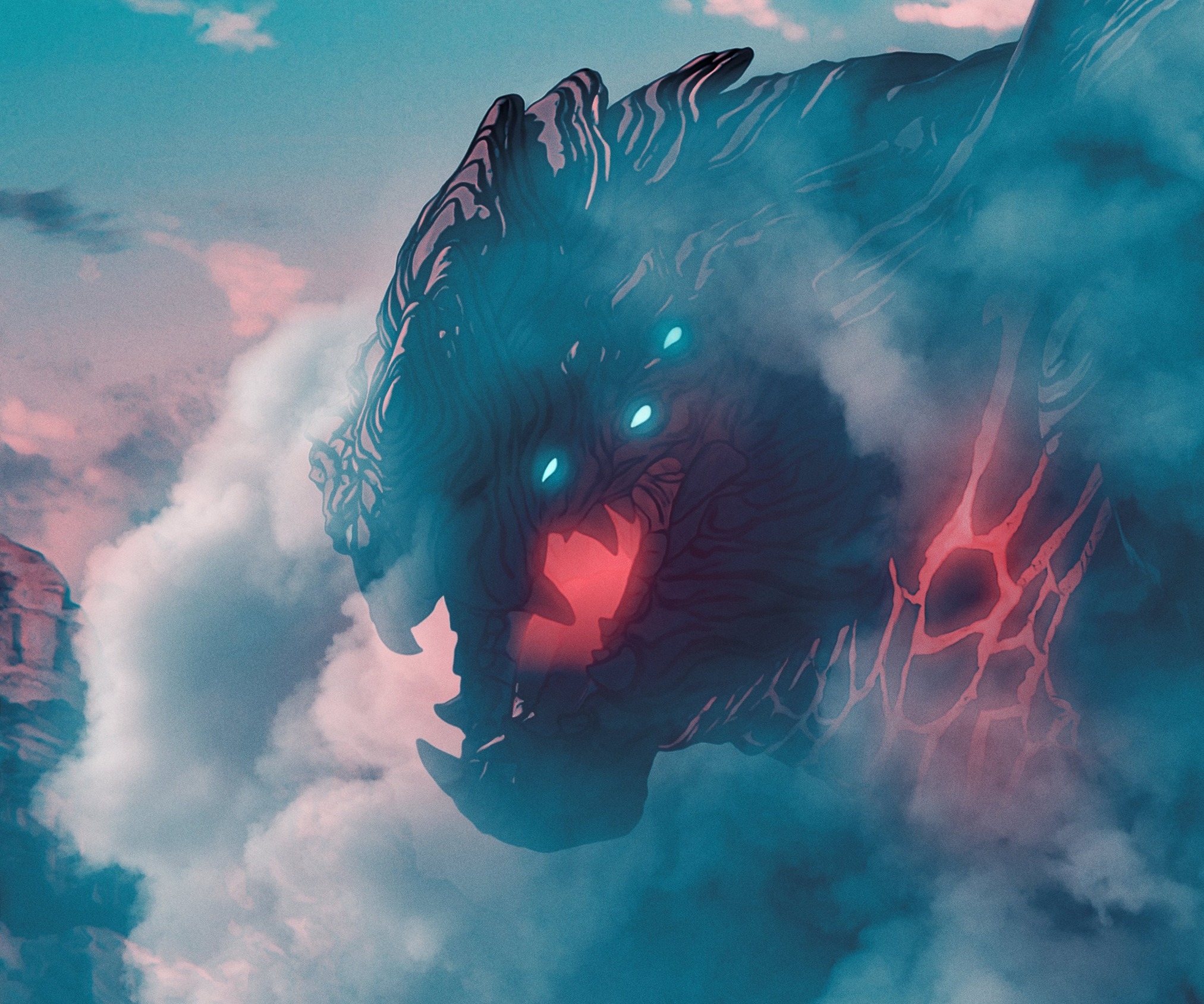 Kaiju from Pacific Rim: The Black HD Wallpaper