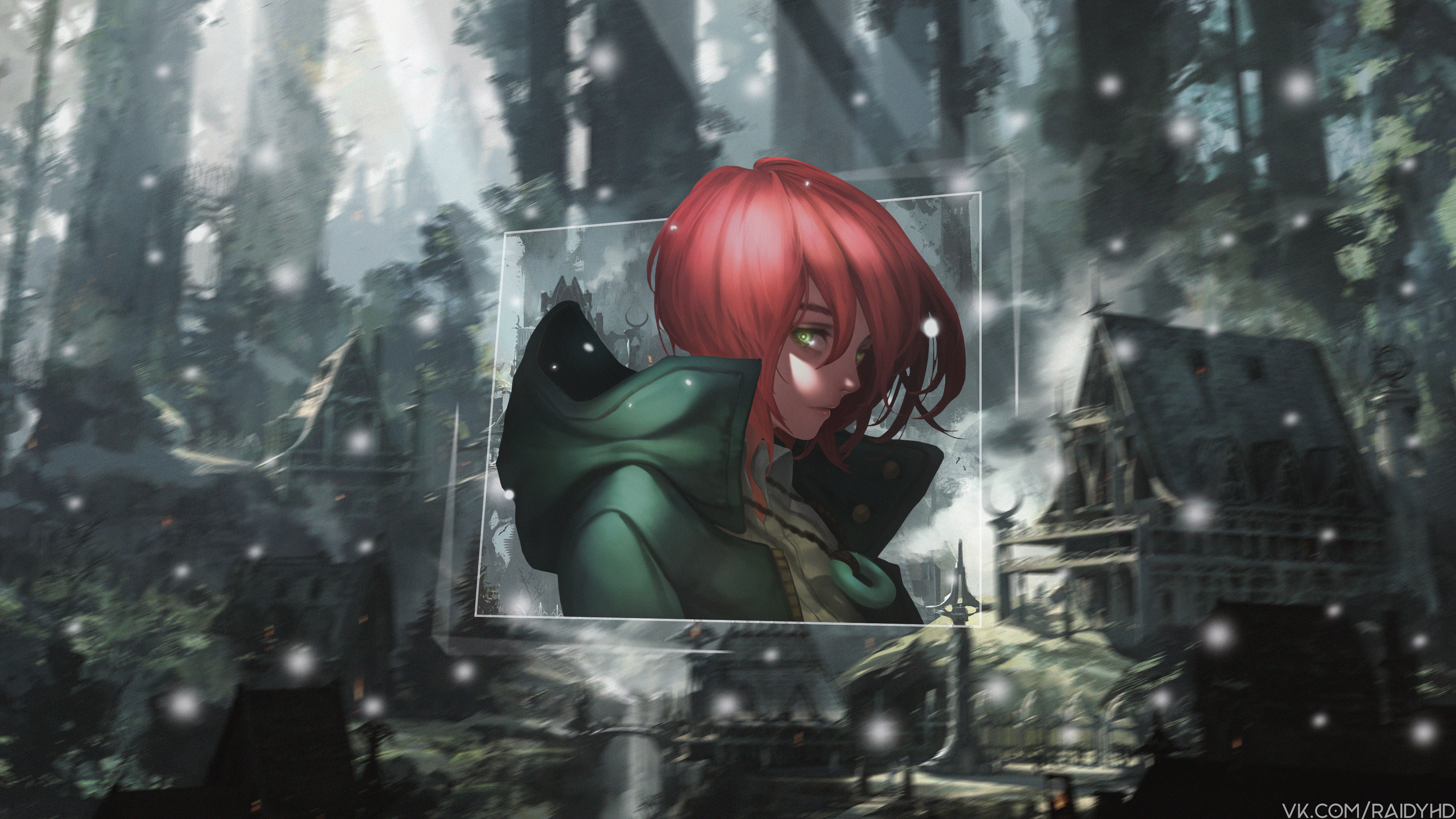 Chise Hatori from The Ancient Magus Bride 4K HD Wallpaper