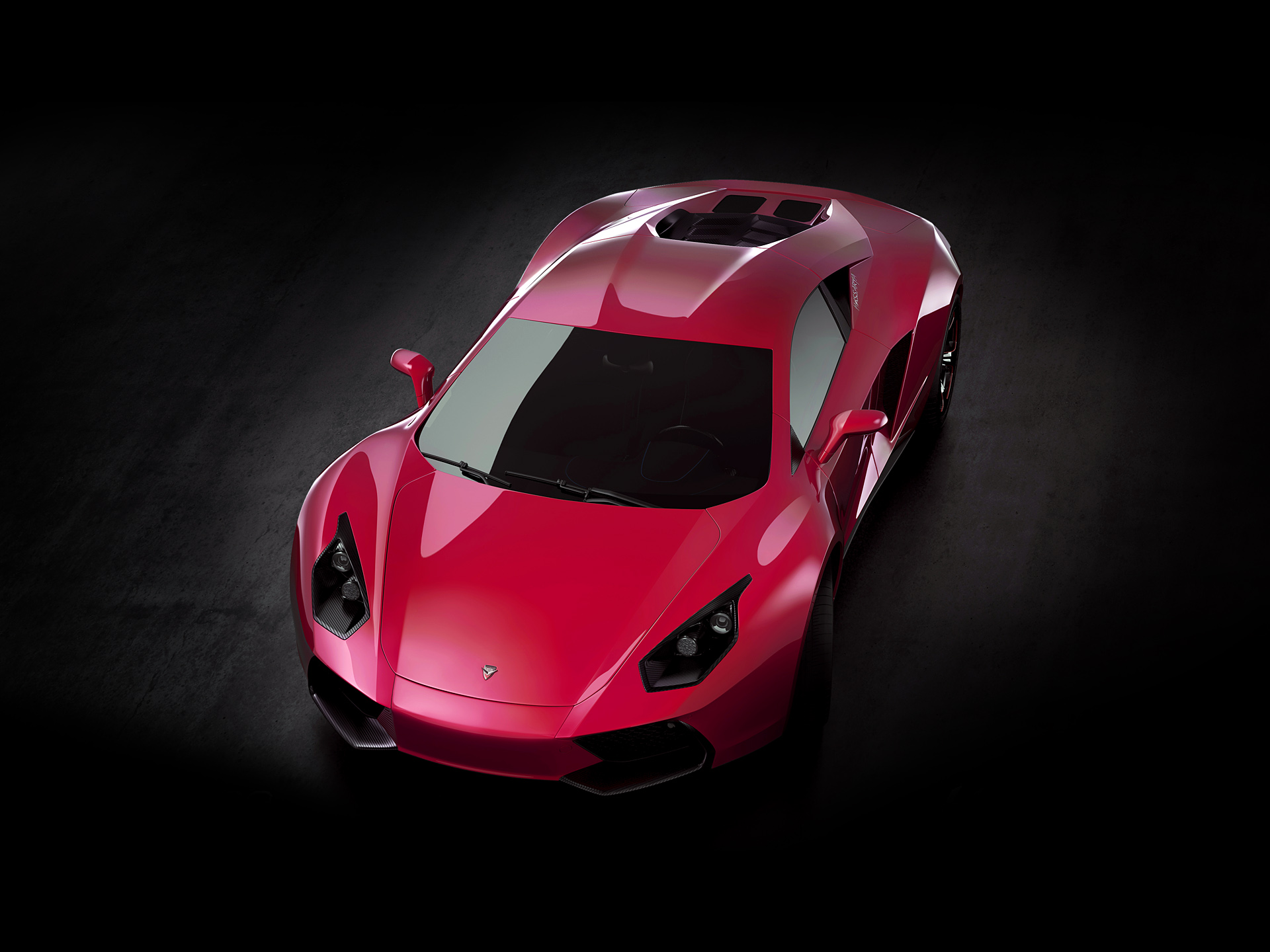 Red 2012 Arrinera Hussarya Sport Car HD Wallpaper