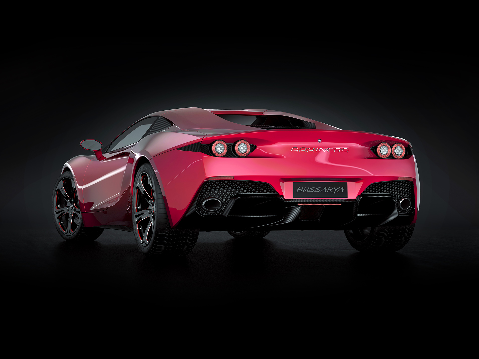 Red Arrinera Hussarya Sport Car HD Wallpaper