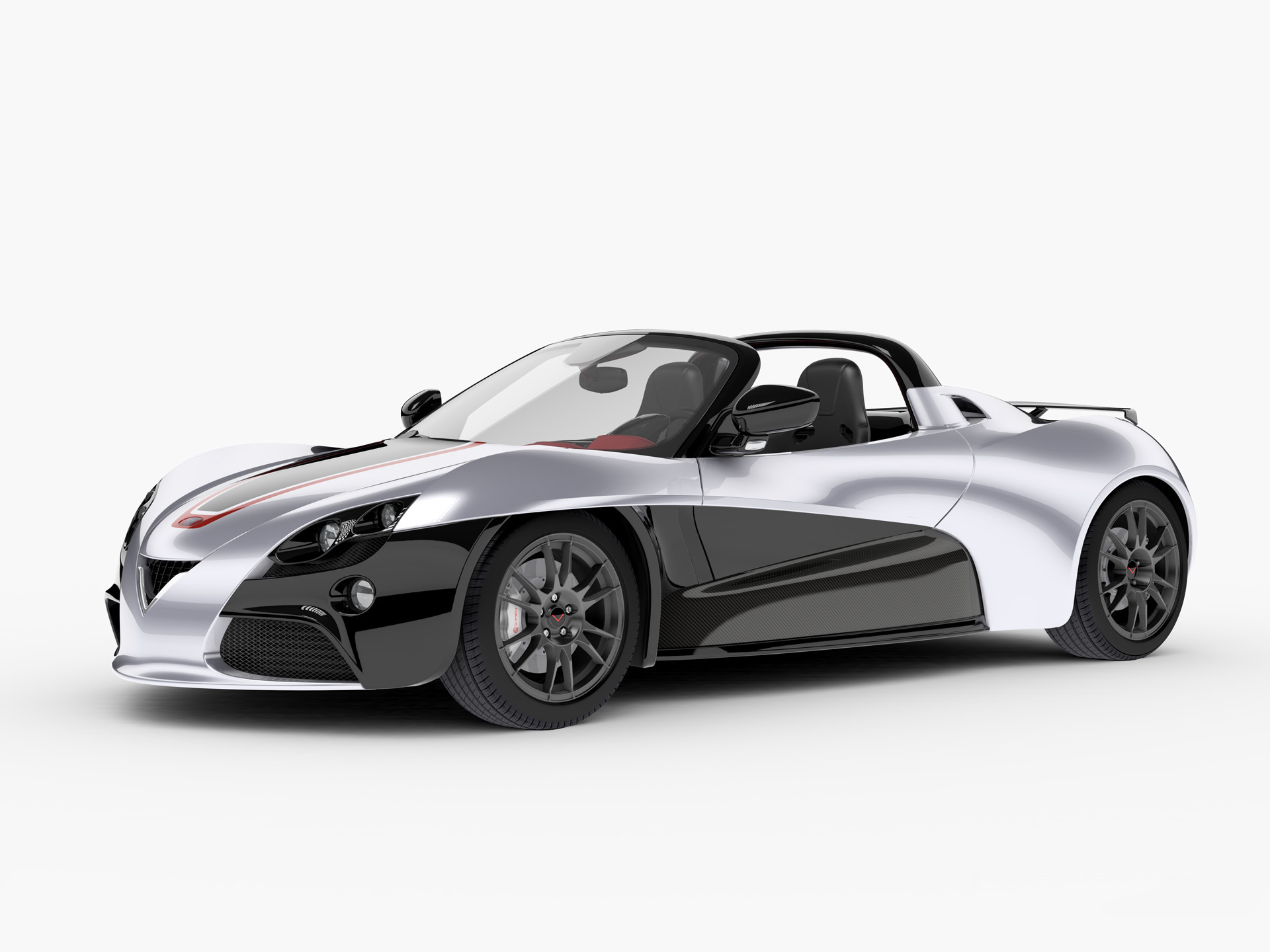 Venturi Fetish Convertible Sports Car HD Wallpaper