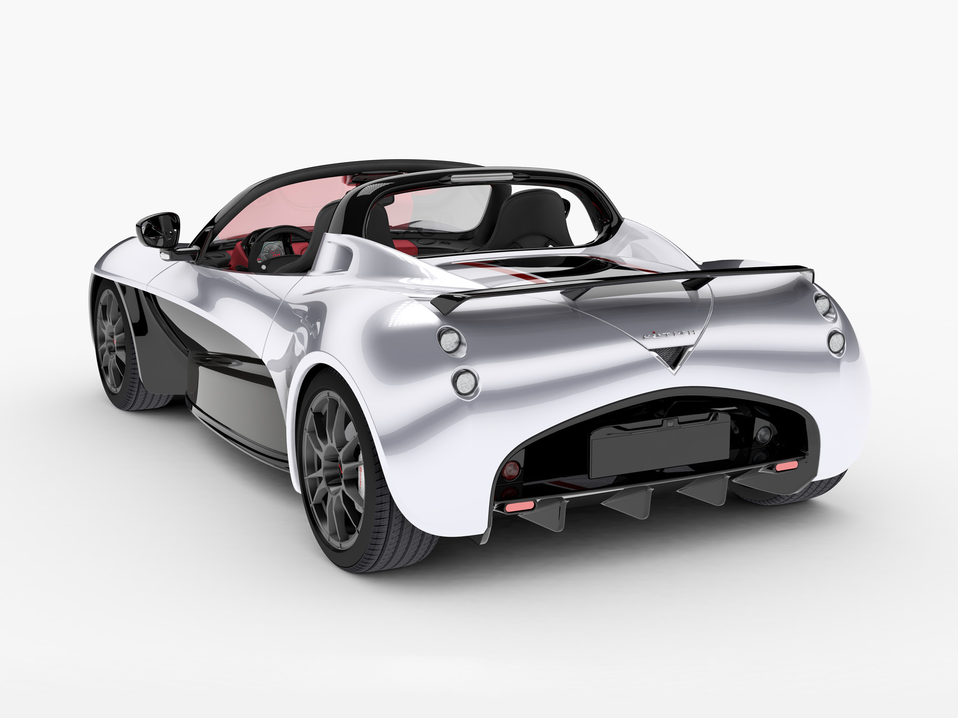 Venturi Fetish Convertible Sports Car HD Wallpaper