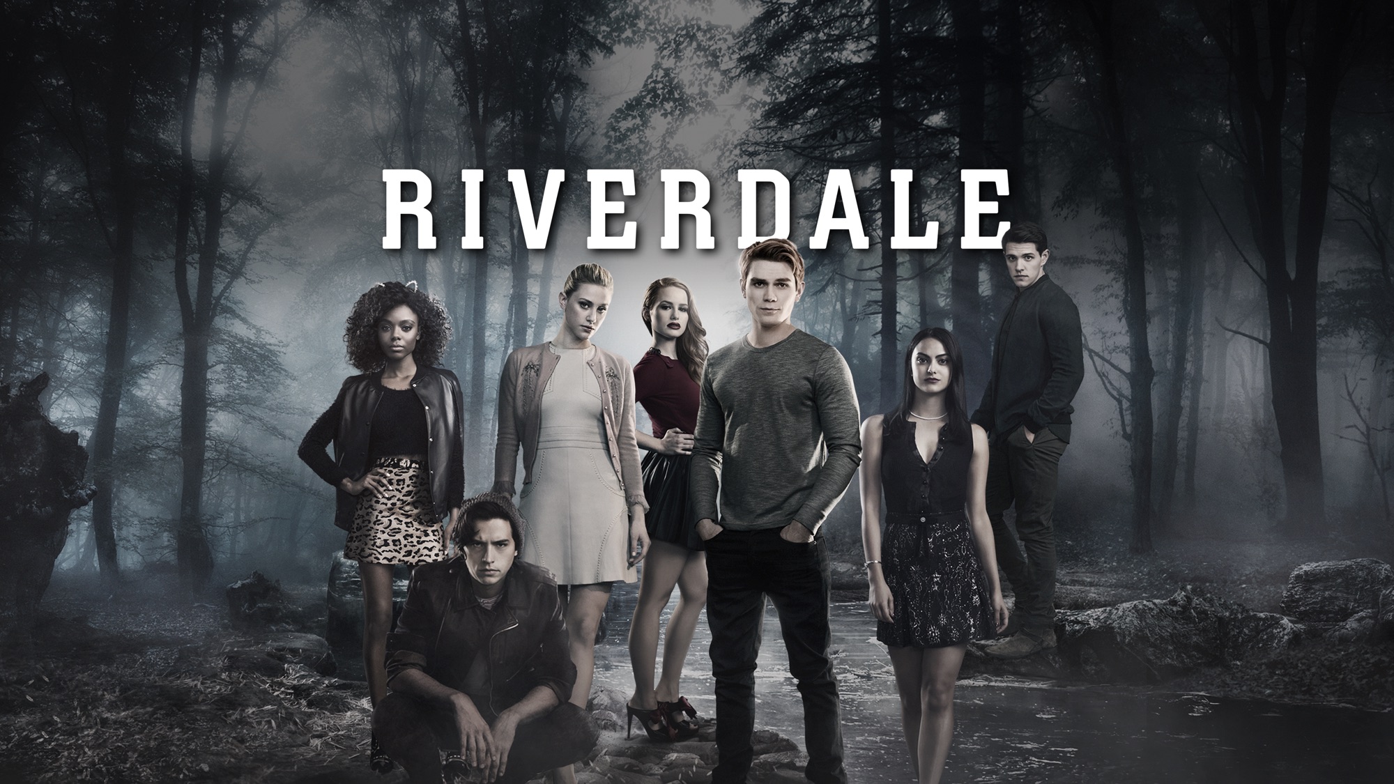 Riverdale Cast in a Forest HD Wallpaper