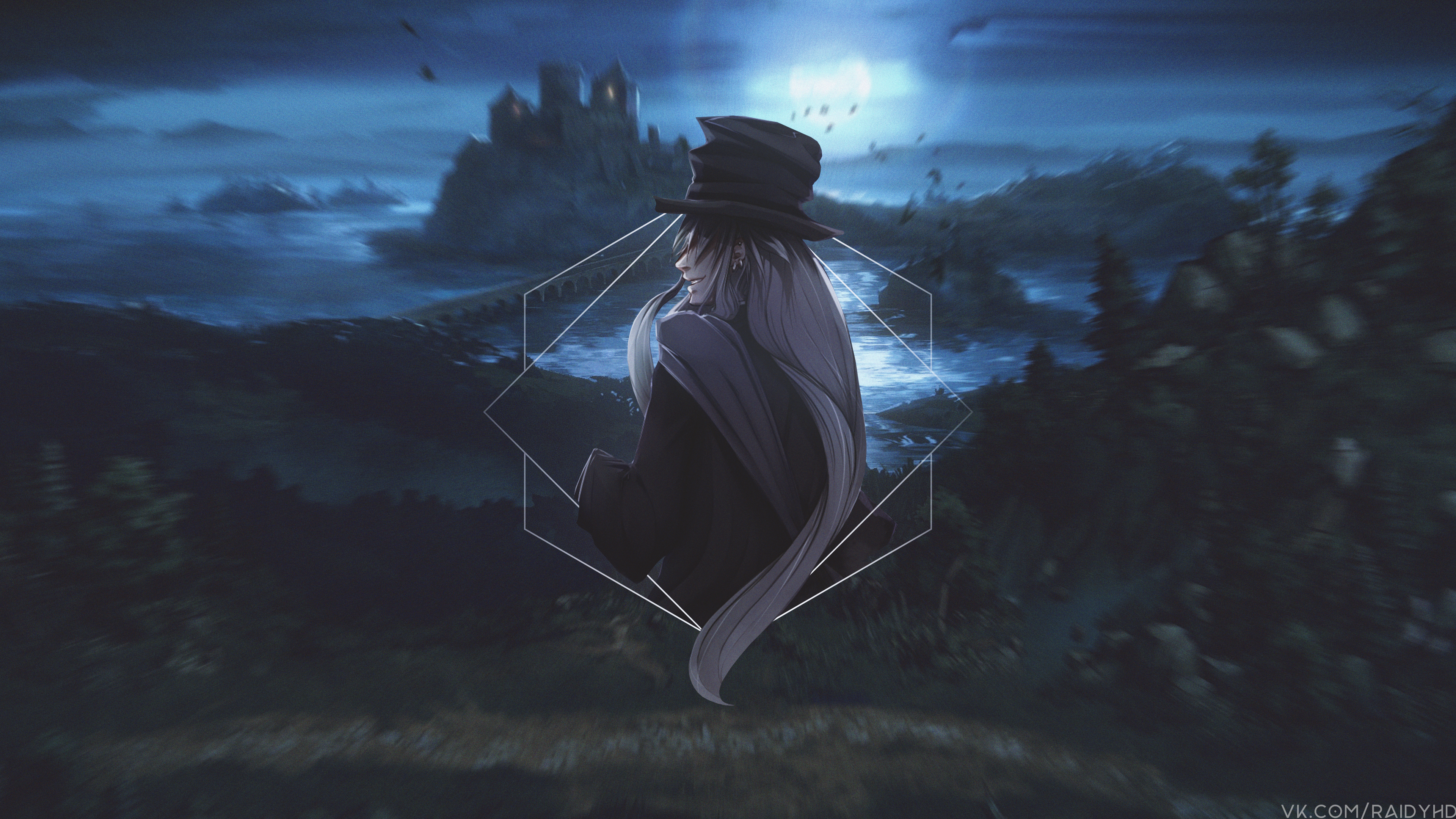 Undertaker from Black Butler 4K HD Wallpaper