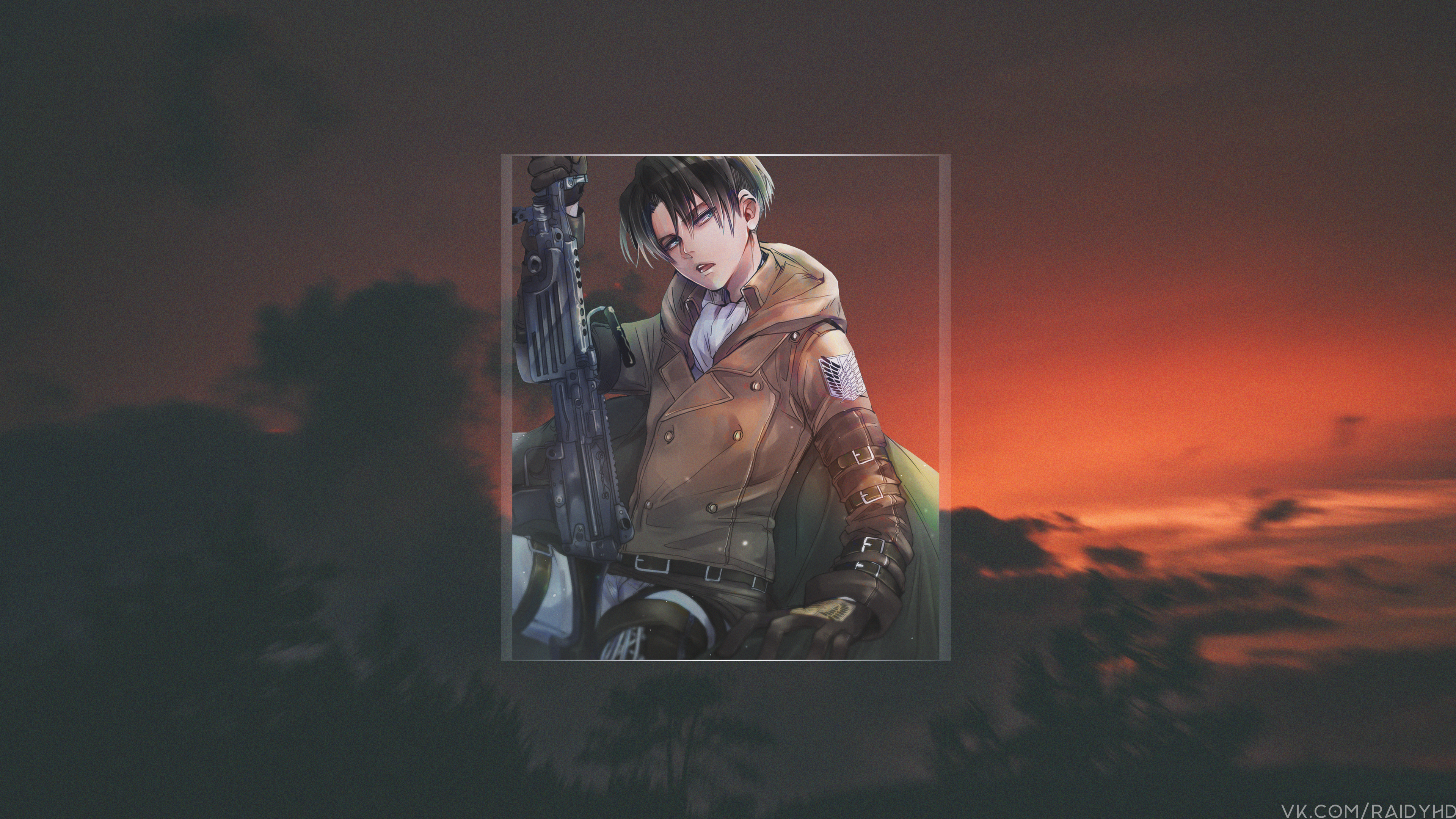 Levi Ackerman from Attack On Titan 4K HD Wallpaper