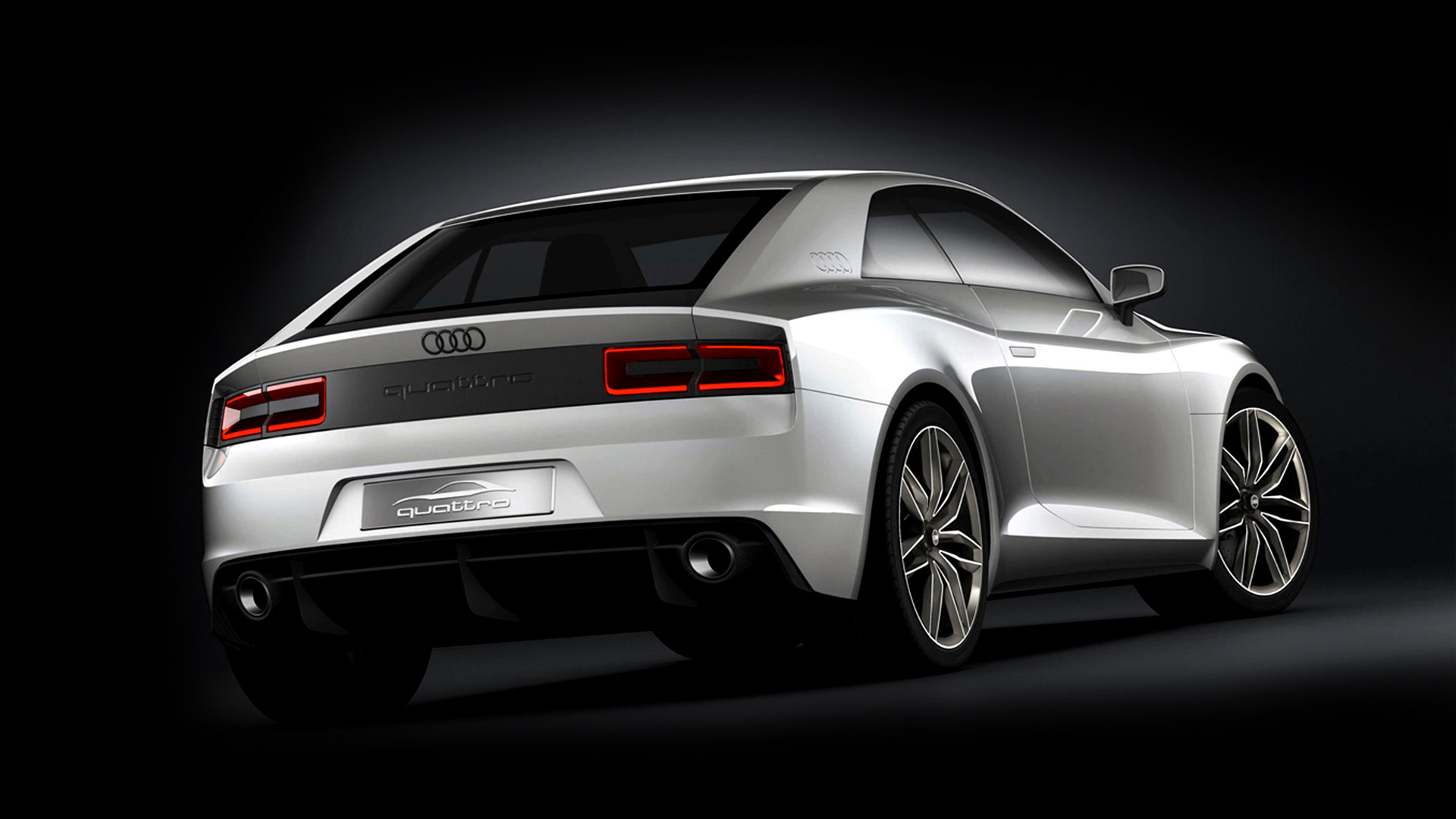 Audi Quattro Concept Coupe HD Wallpaper