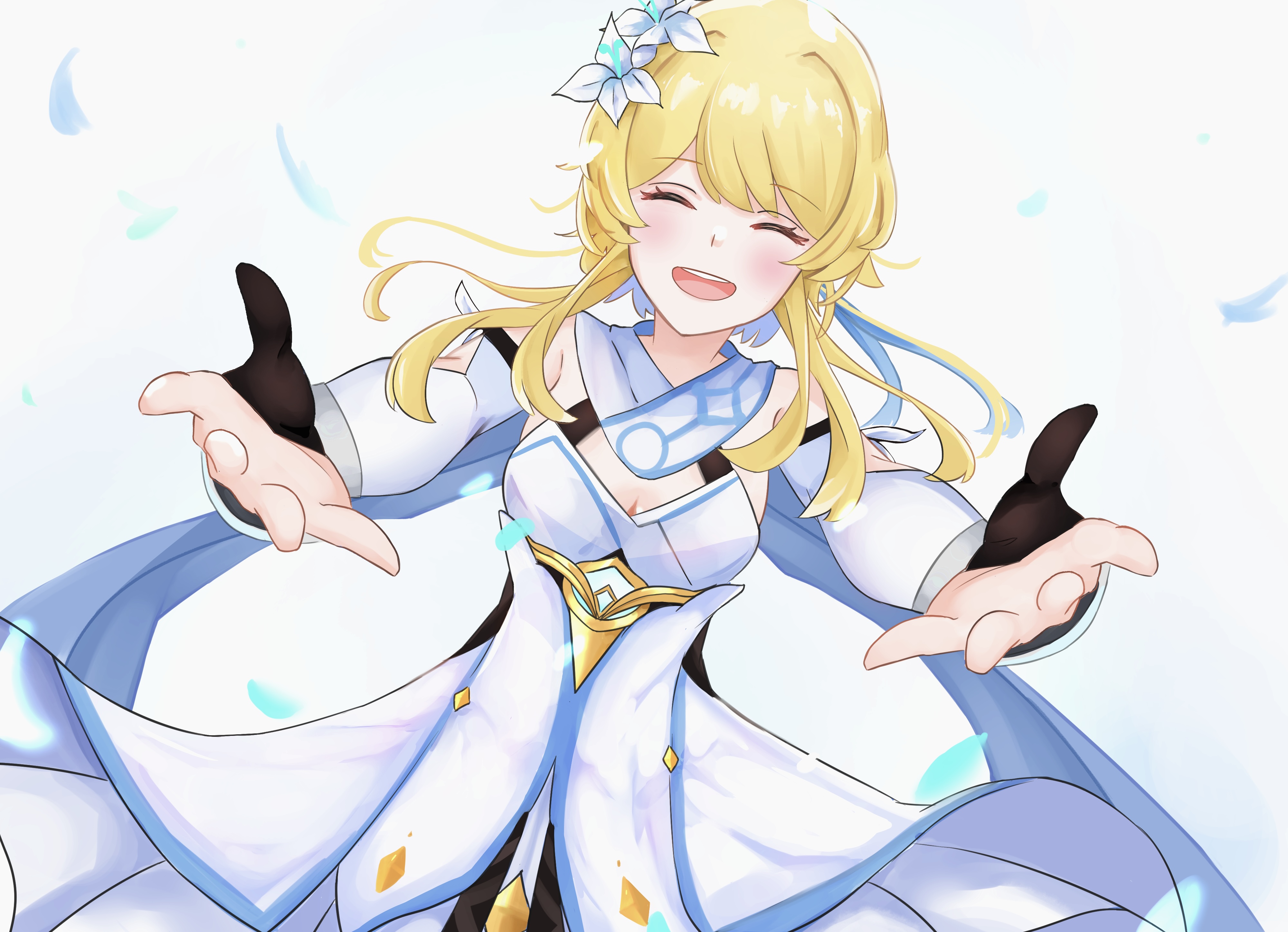 Lumine from Genshin Impact 4K HD Wallpaper