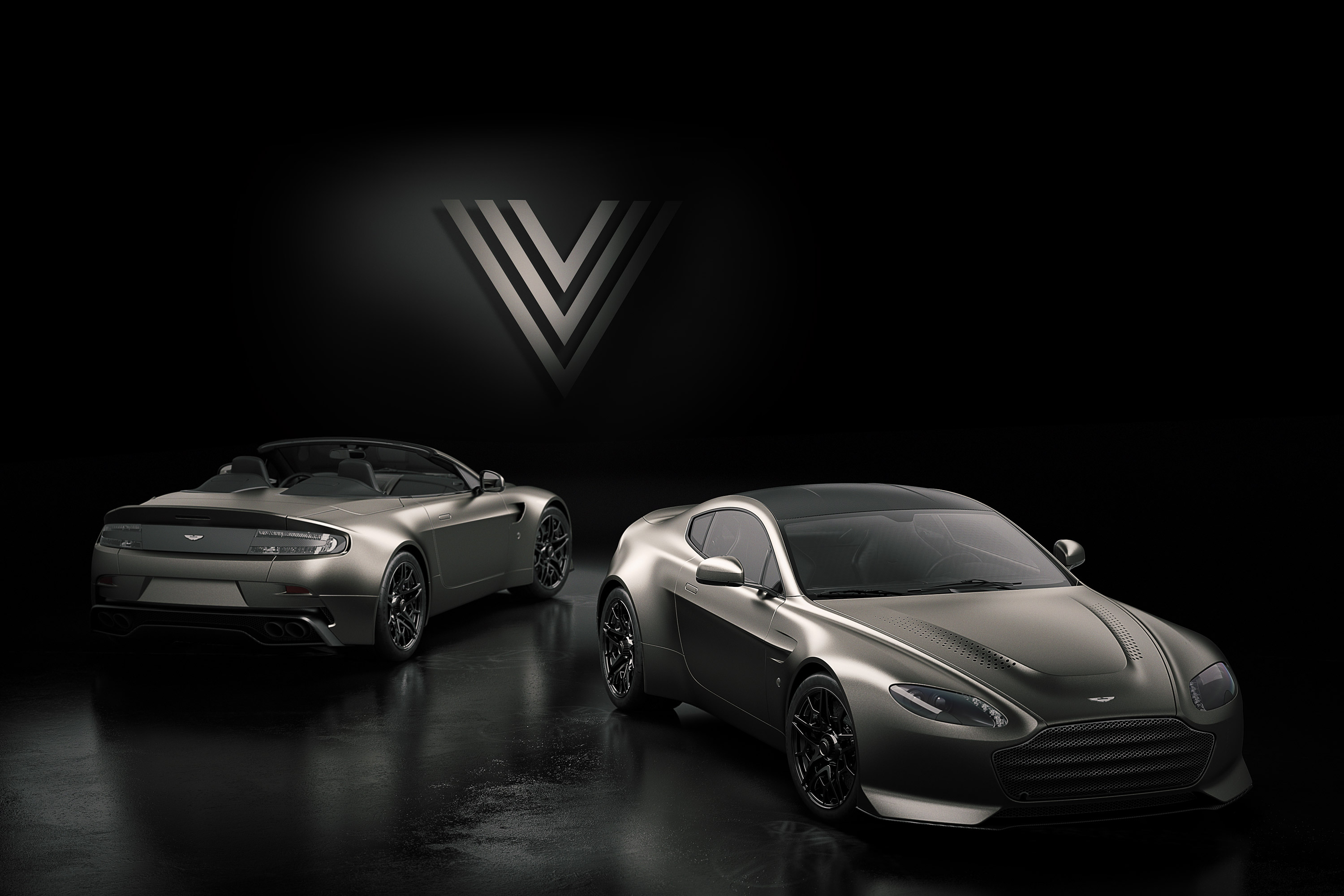 2018 Aston Martin V12 Vantage V600 Coupe and Convertible HD Wallpaper