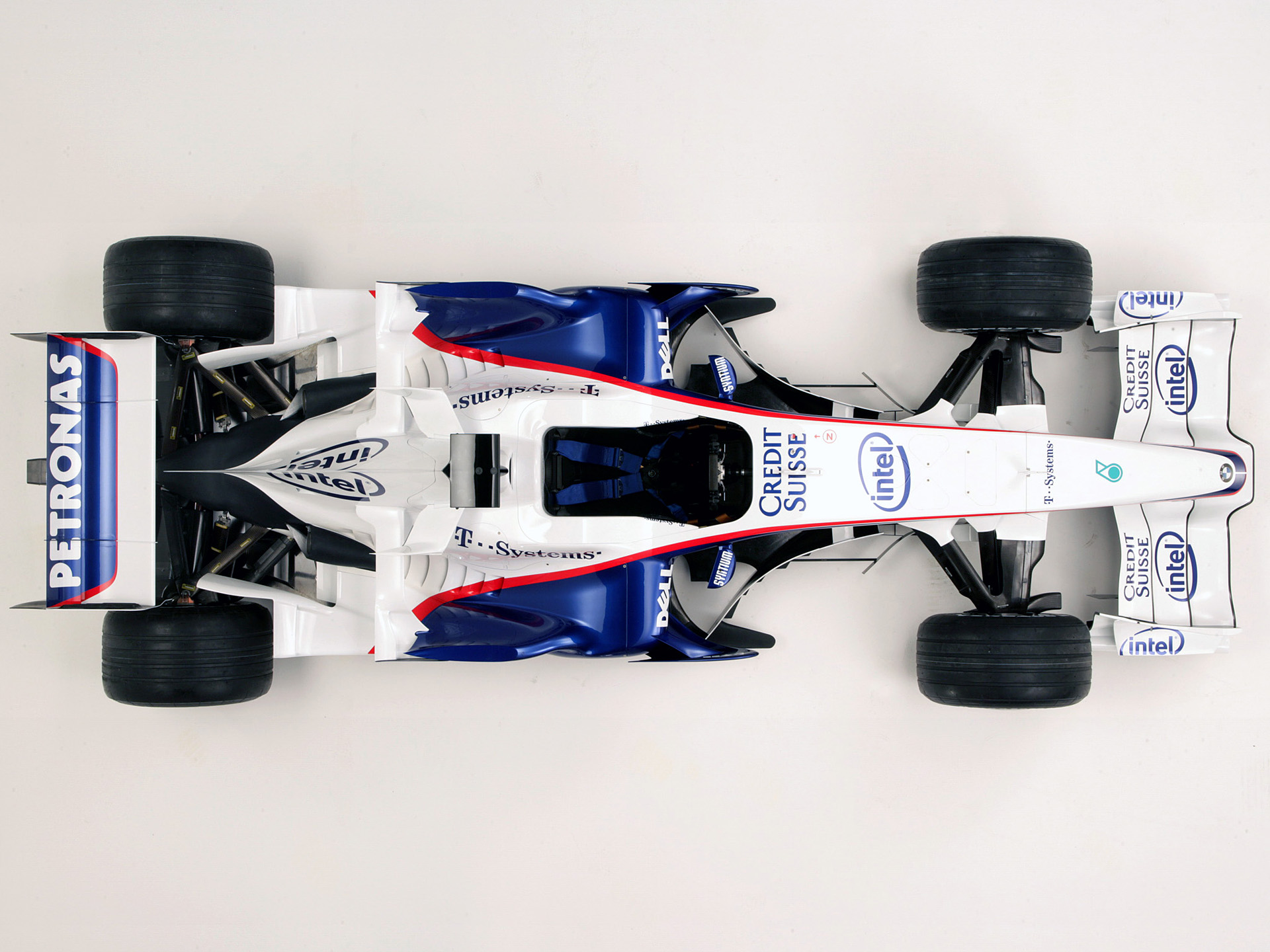 BMW Sauber F1.08 Formula 1 race car HD Wallpaper