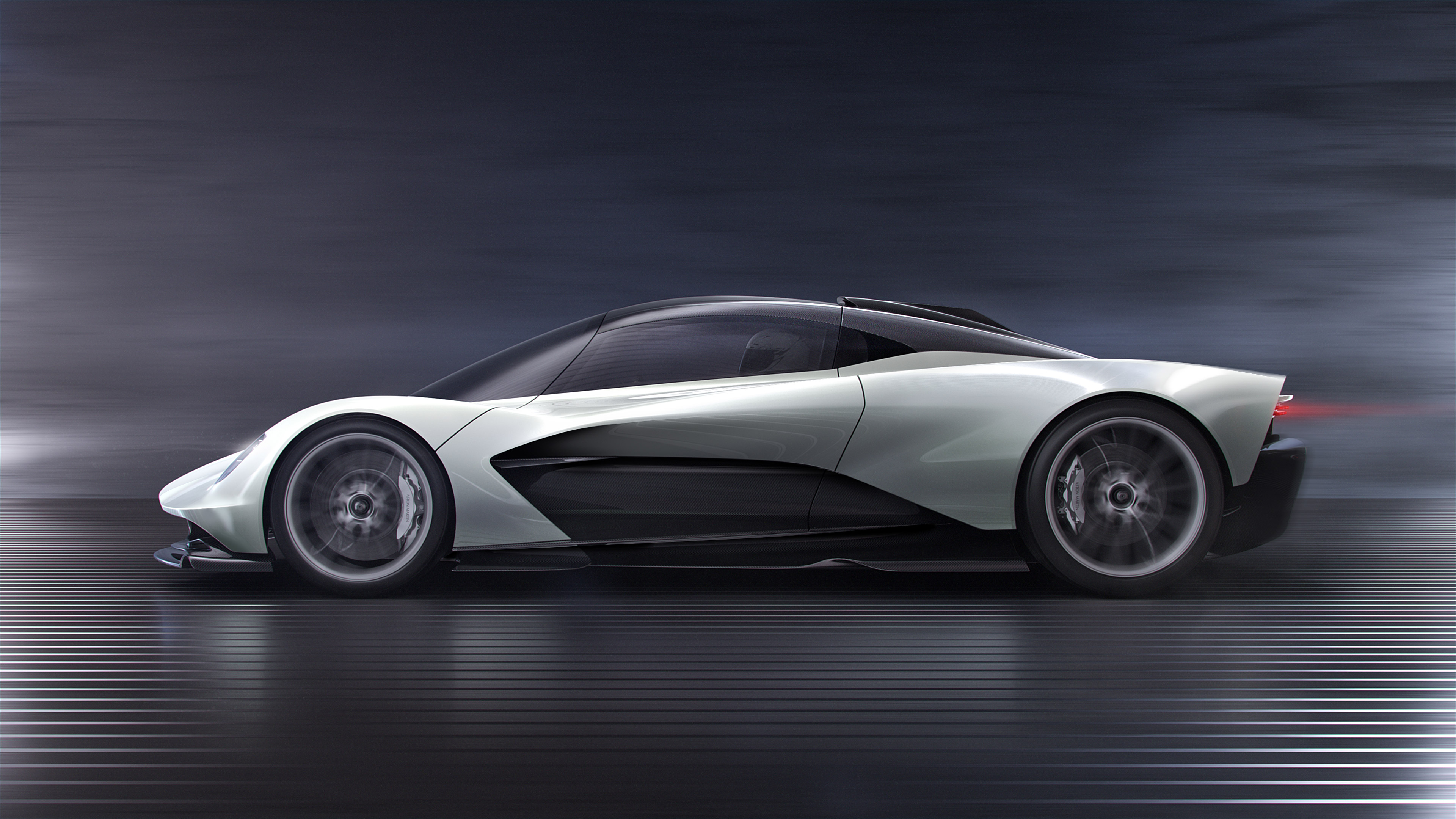 Aston Martin AM-RB 003 Concept car in motion HD Wallpaper