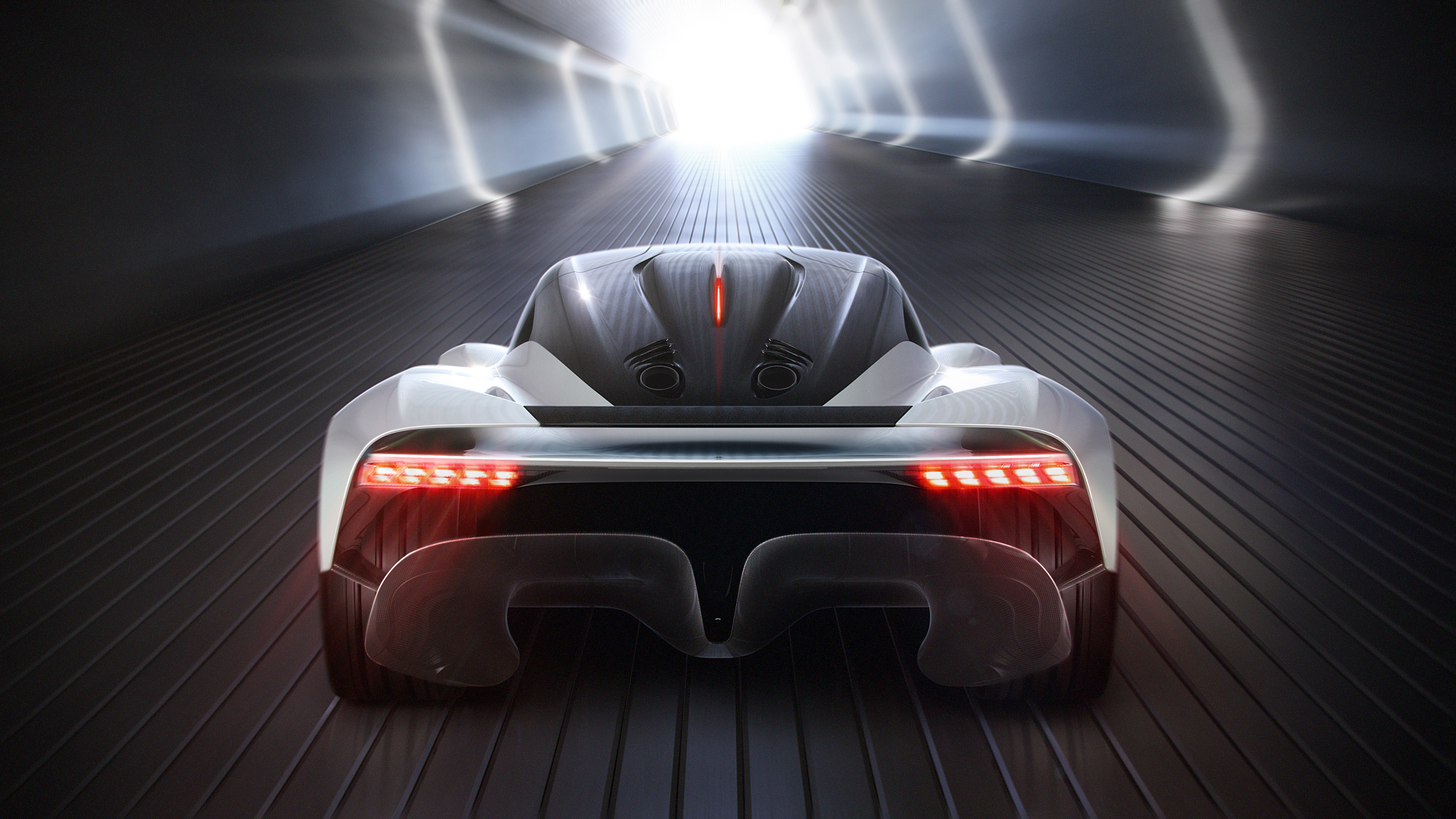 2019 Aston Martin AM-RB 003 Concept rear view HD Wallpaper