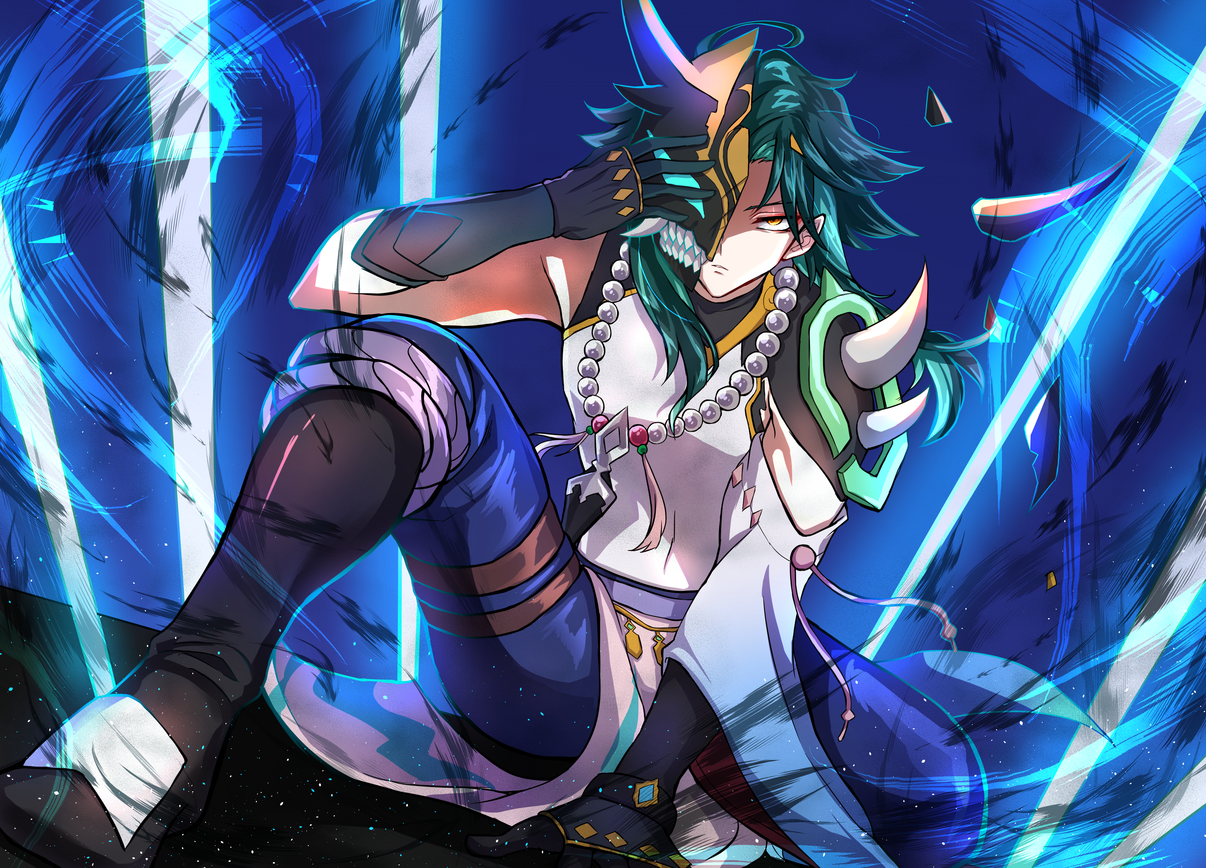 Xiao from Genshin Impact 4K HD Wallpaper