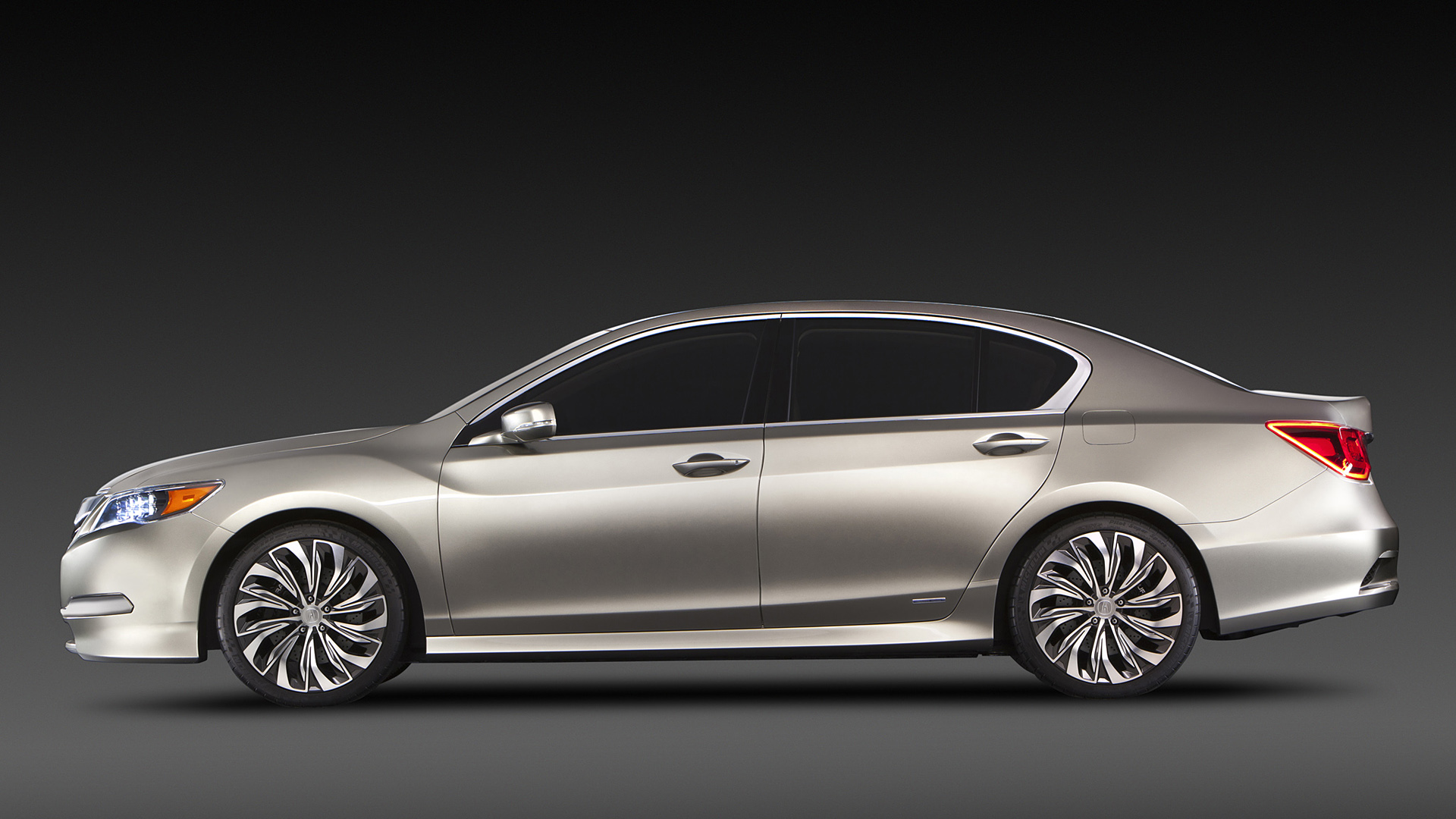 2012 Acura RLX Concept luxury sedan HD Wallpaper
