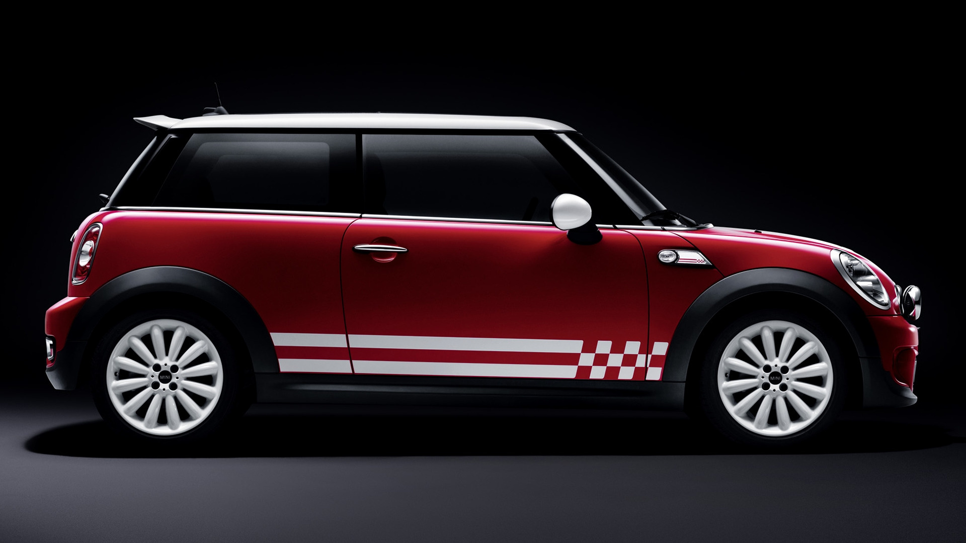 Red 2012 Mini Cooper S Rauno Aaltonen Edition HD Wallpaper