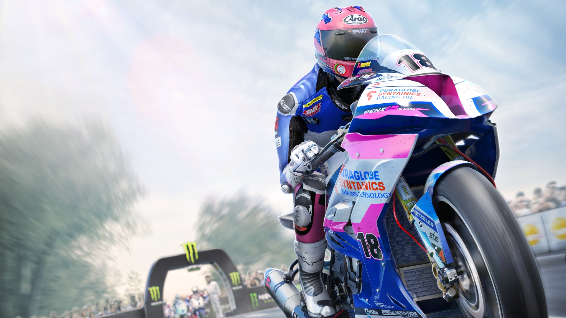 Motorcyclist from TT Isle Of Man: Ride On The Edge 2 HD Wallpaper
