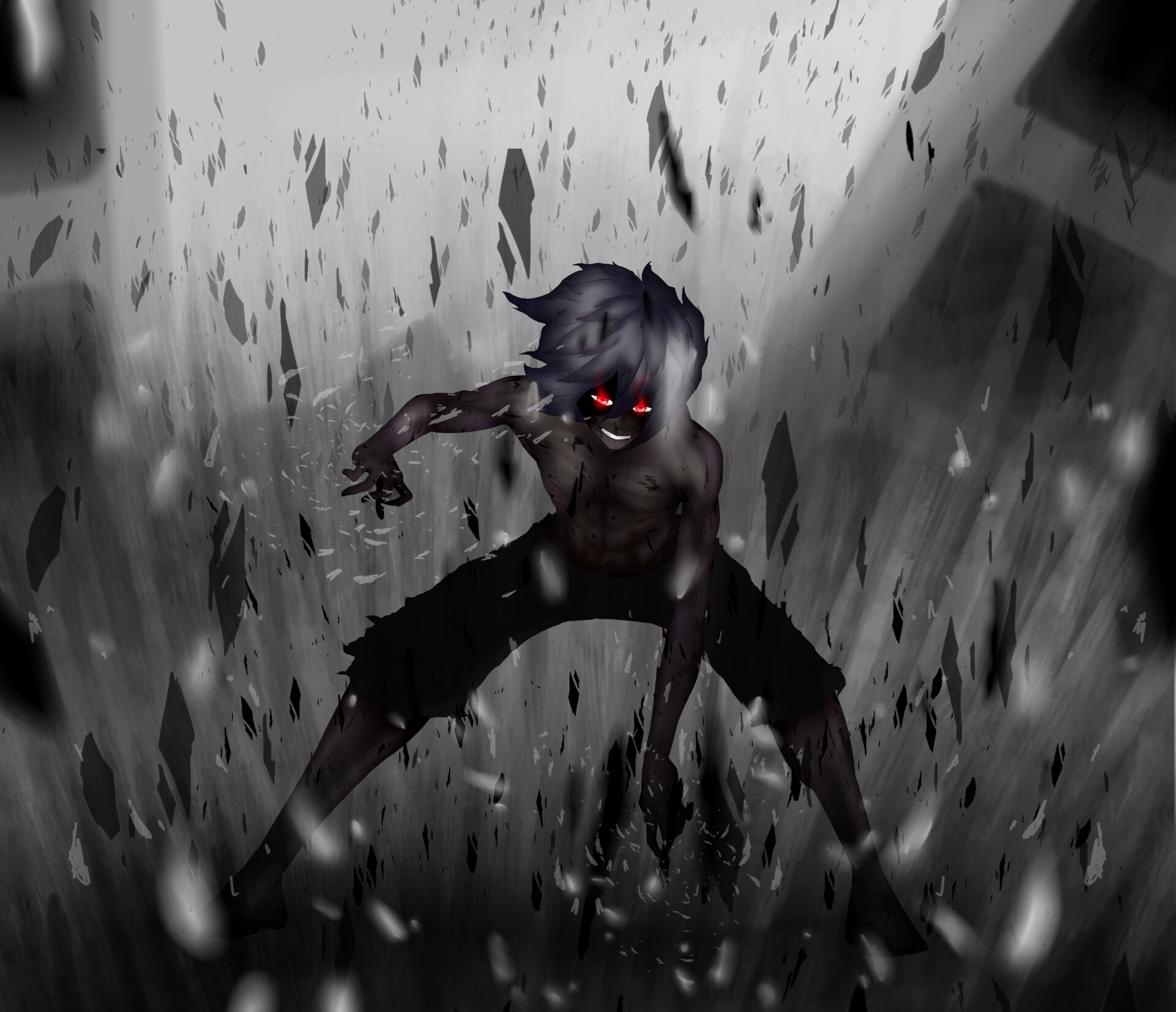 Tomura Shigaraki from My Hero Academia HD Wallpaper