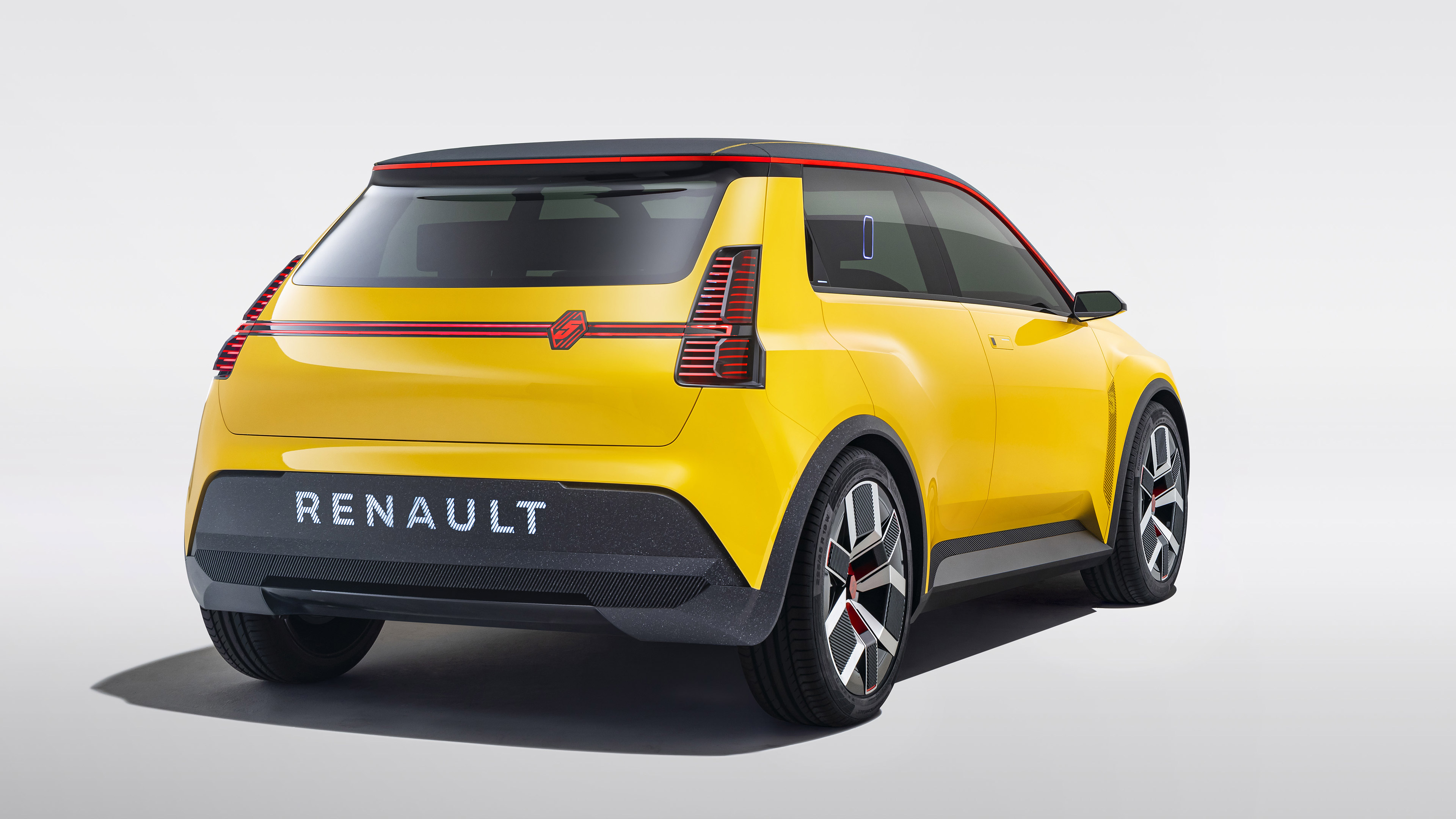 2021 Renault 5 Electric Concept Car HD Wallpaper