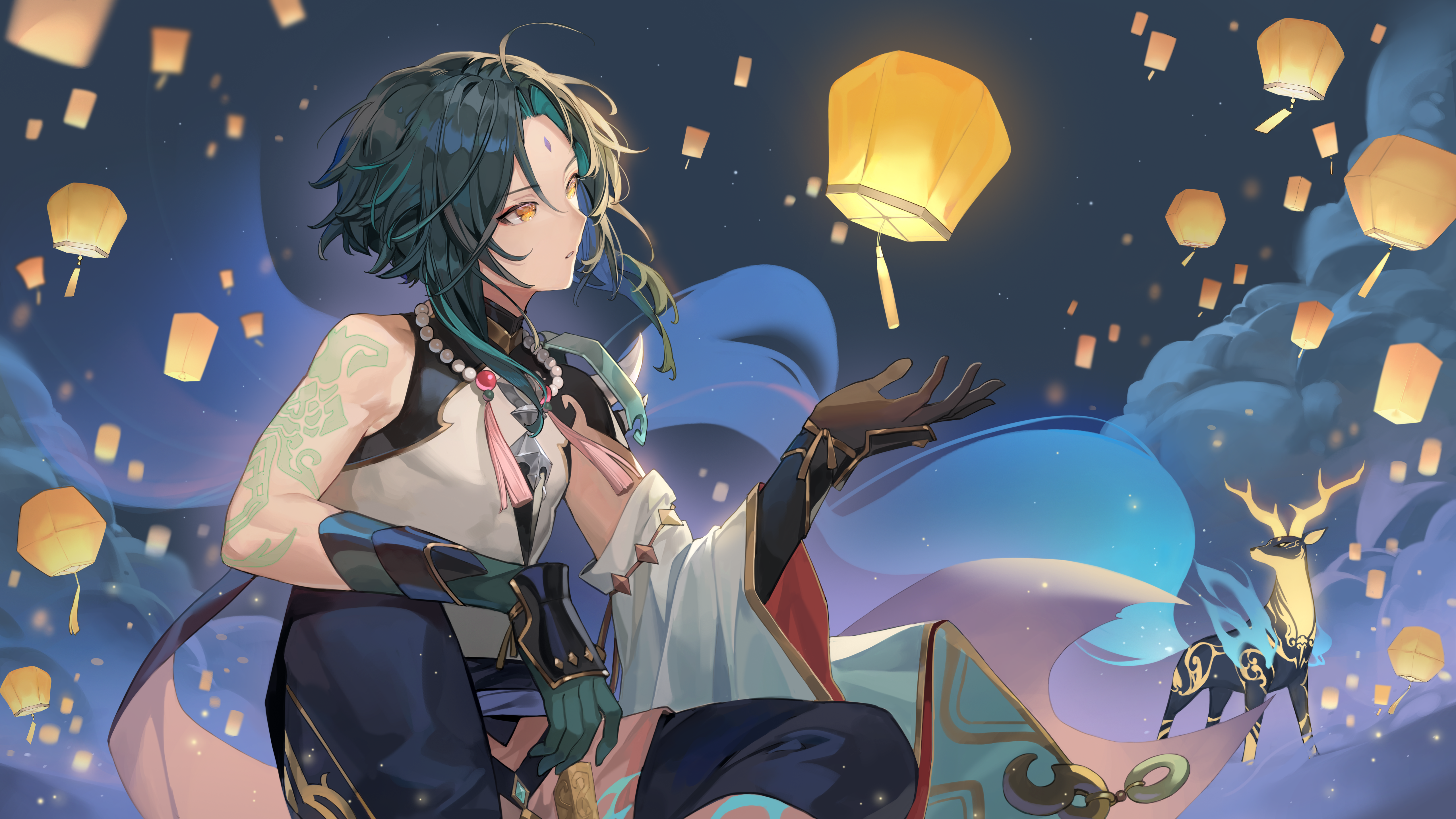 Xiao Genshin Impact 4K Artwork HD Wallpaper