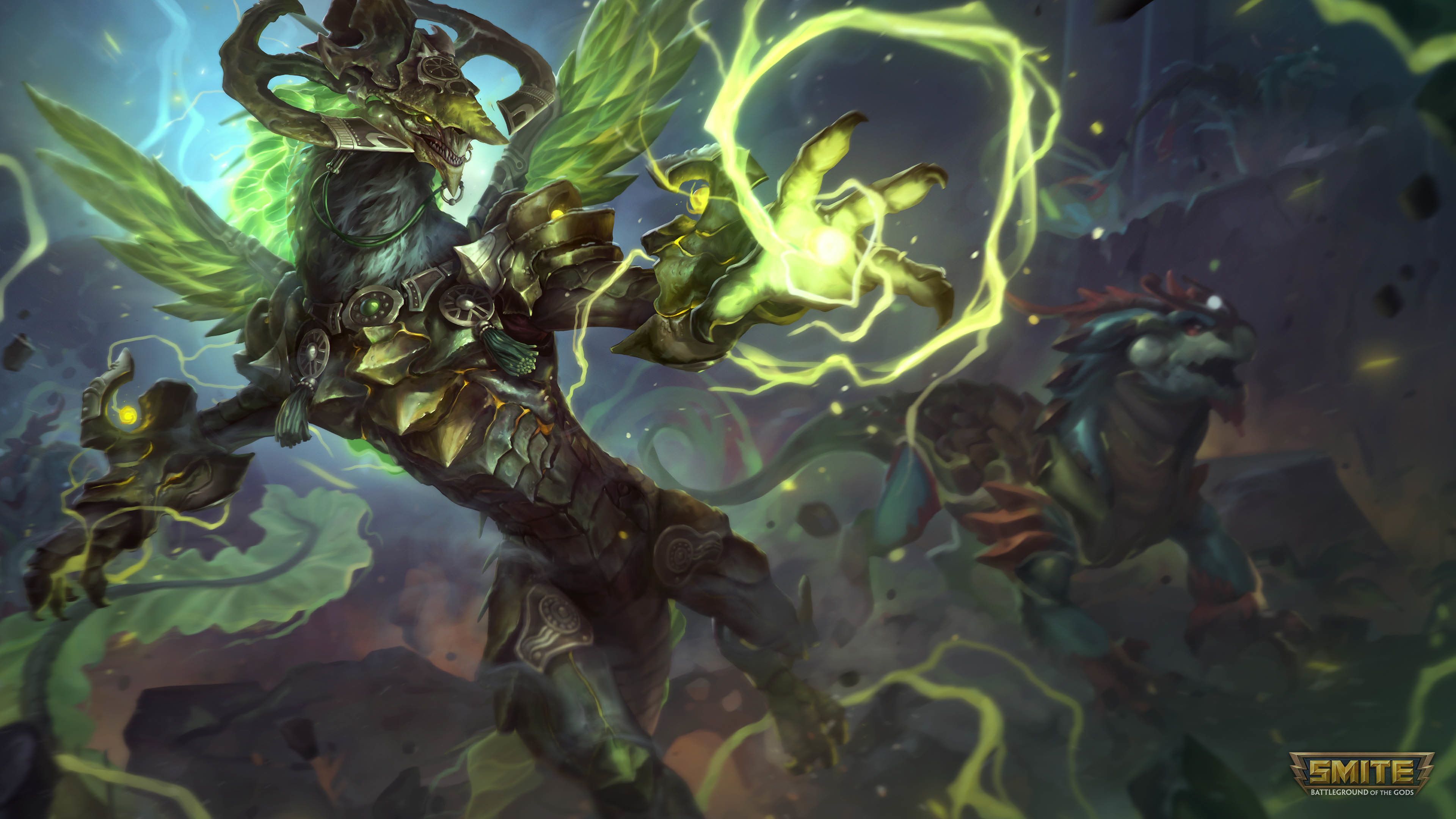 Ascended Tiamat from Smite HD Wallpaper