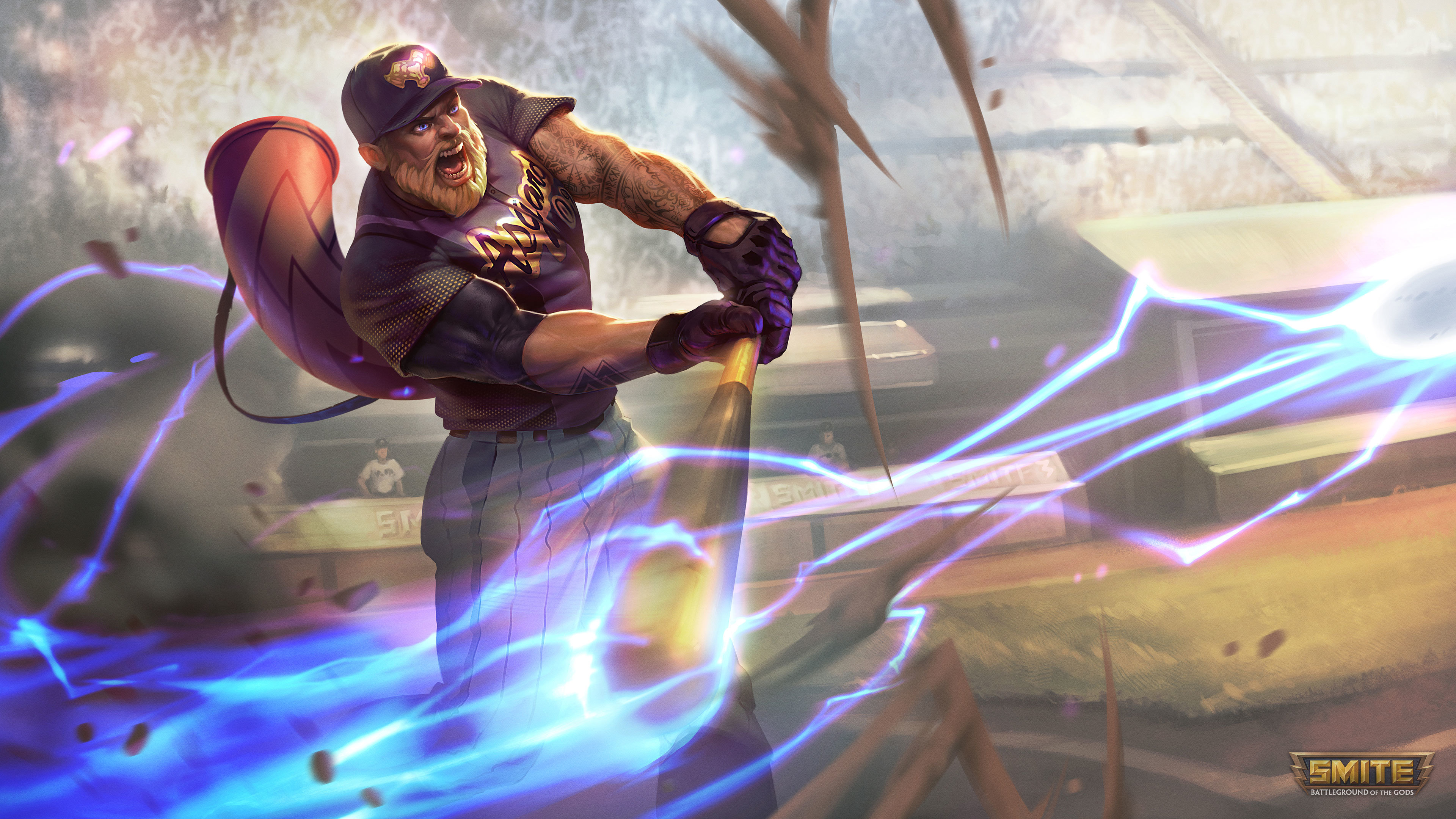Home Run Heimdallr from Smite HD Wallpaper