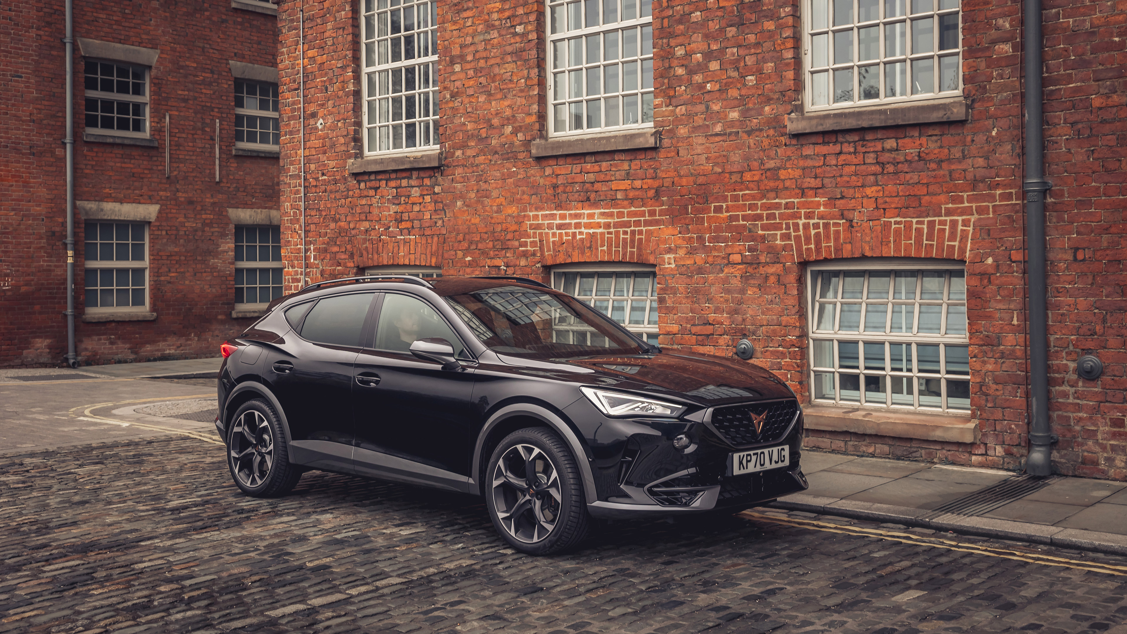 2021 Cupra Formentor Black Crossover Car HD Wallpaper