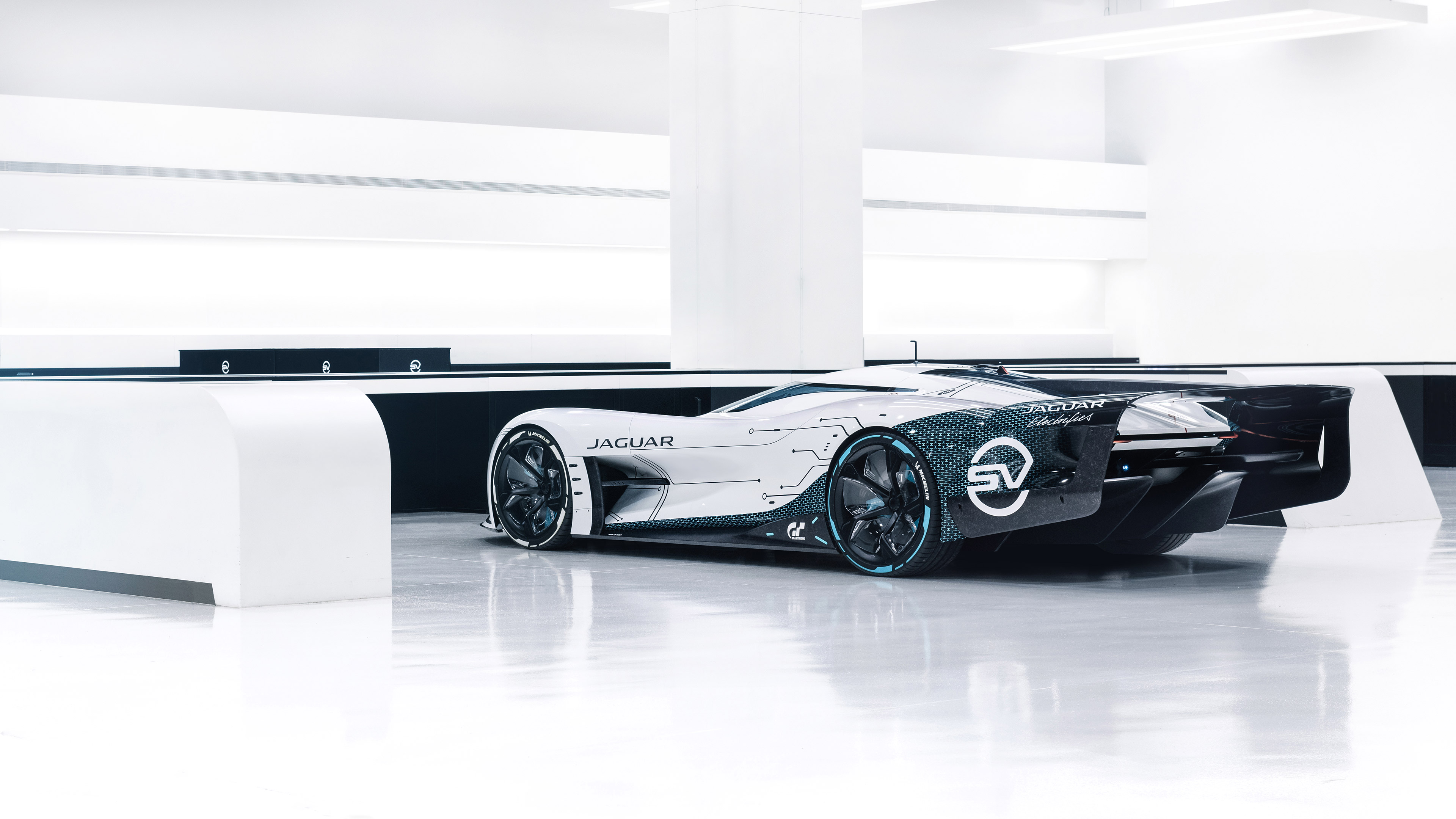 2020 Jaguar Vision Gran Turismo SV Concept Car HD Wallpaper