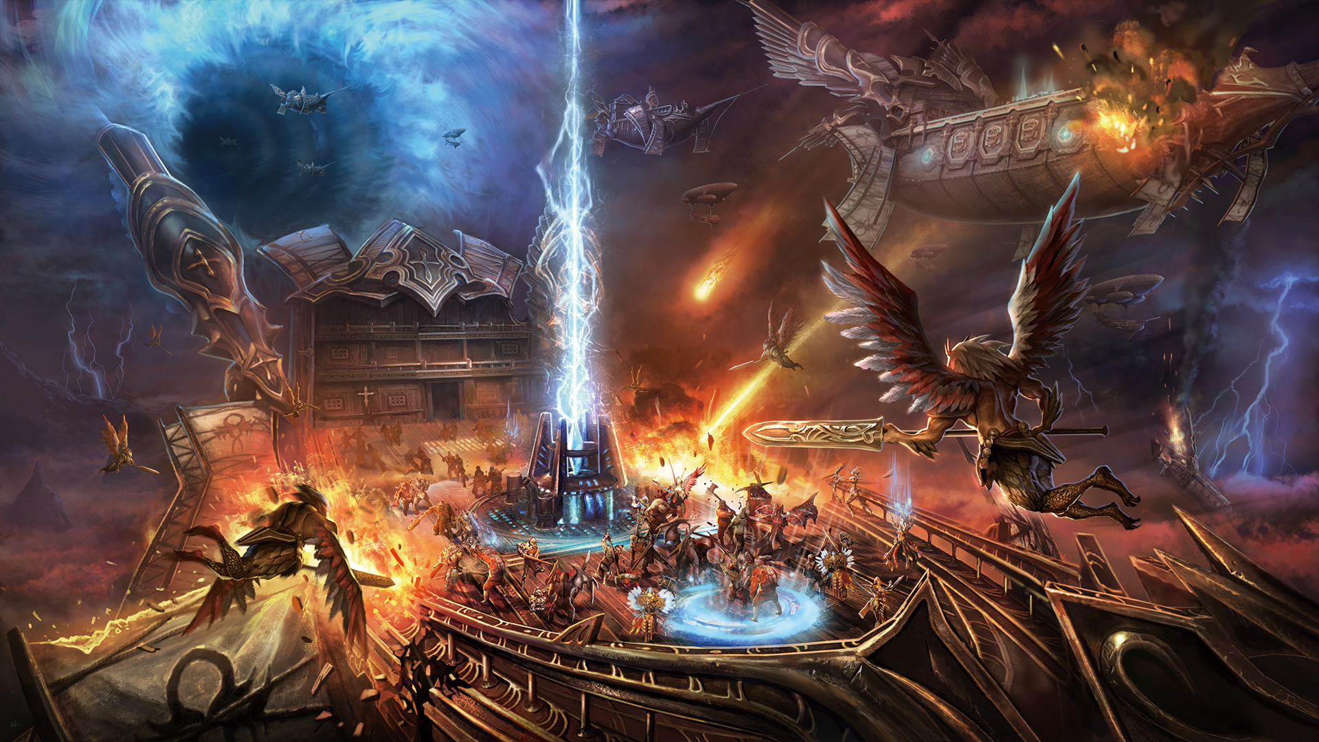 MU Legend HD battle scene HD Wallpaper