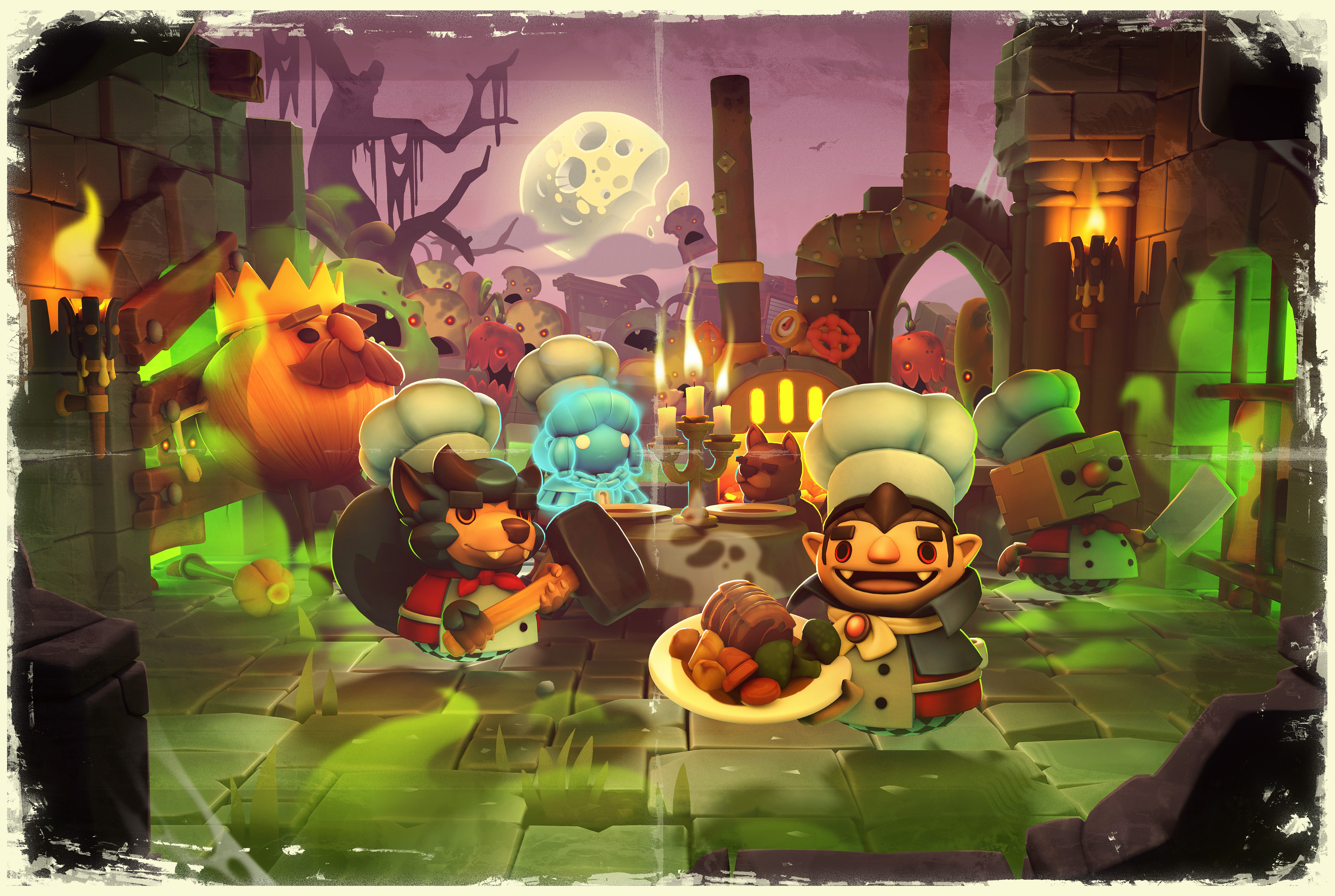 Overcooked 2 Halloween 4K HD Wallpaper