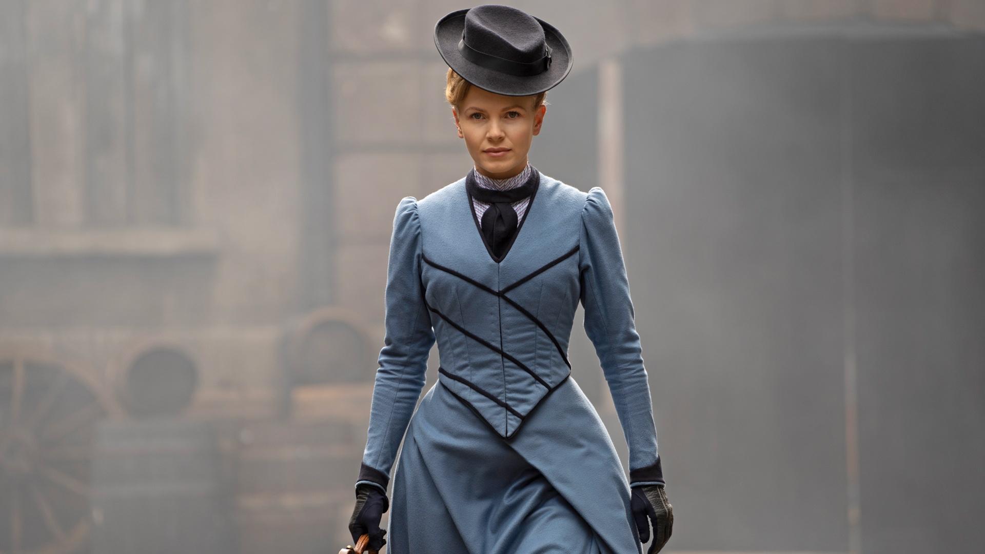 Kate Phillips as Eliza Scarlet from Miss Scarlet and The Duke HD Wallpaper