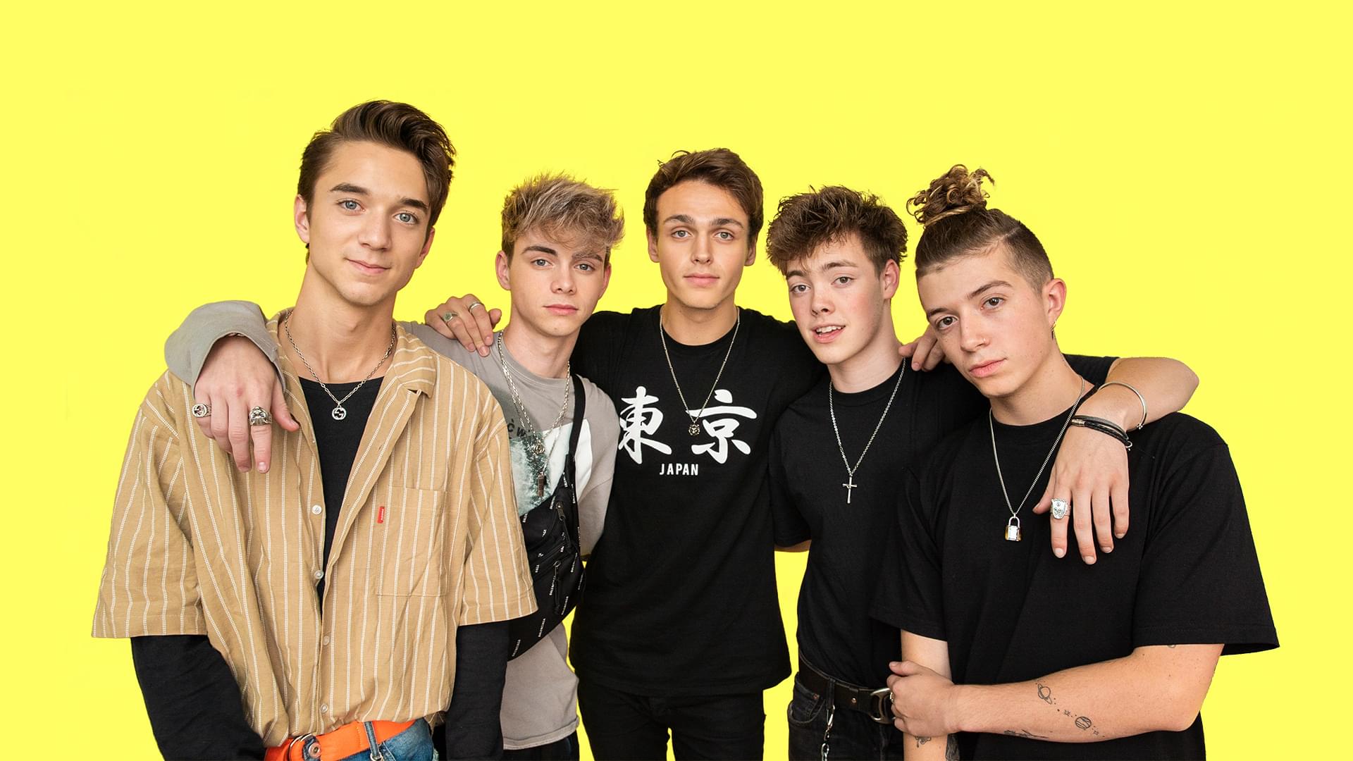 Why Don't We band members posing HD Wallpaper