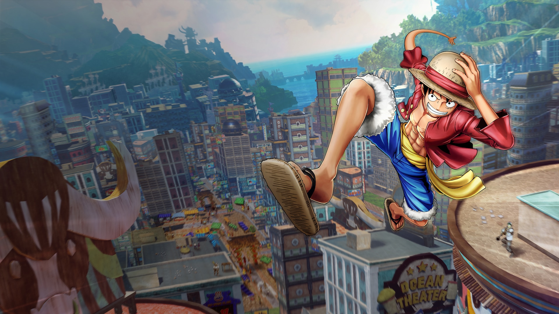 Monkey D. Luffy from One Piece: World Seeker HD Wallpaper
