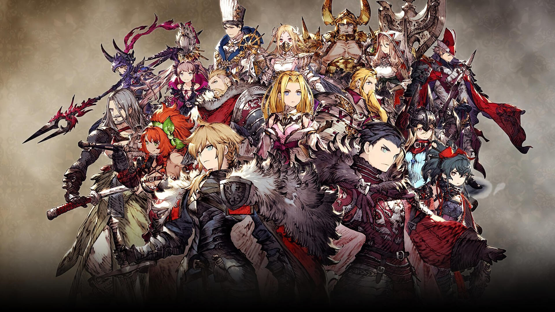 War of the Visions: Final Fantasy Brave Exvius characters HD Wallpaper