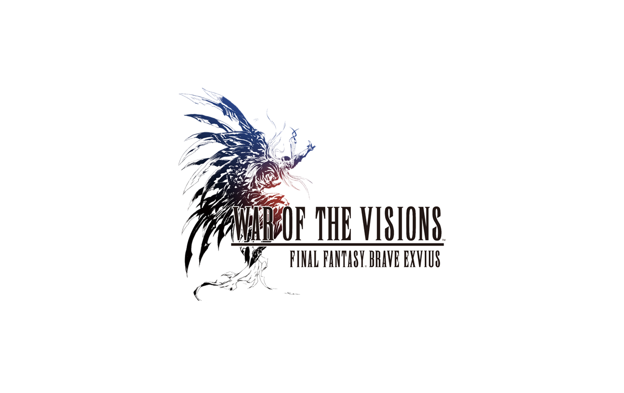 War of the Visions: Final Fantasy Brave Exvius logo HD Wallpaper