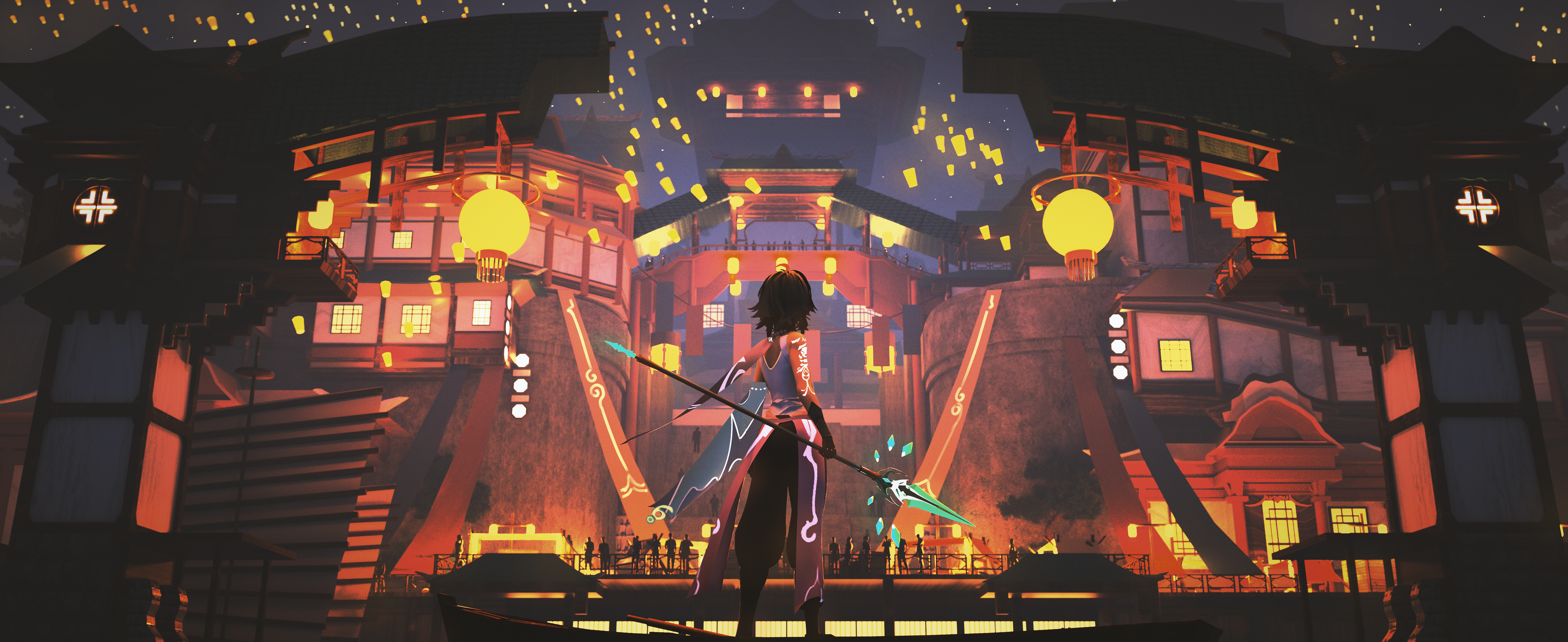 Xiao from Genshin Impact 4K HD Wallpaper