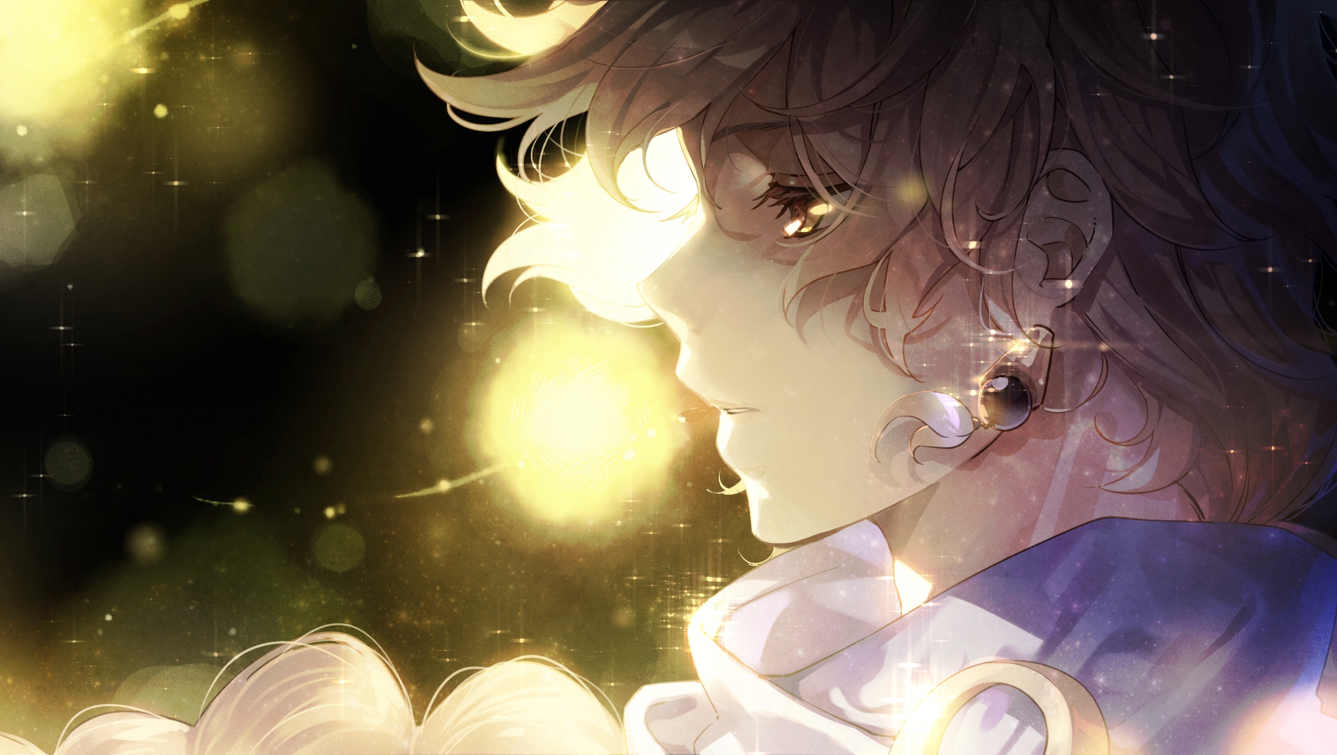 Aether from Genshin Impact HD Wallpaper