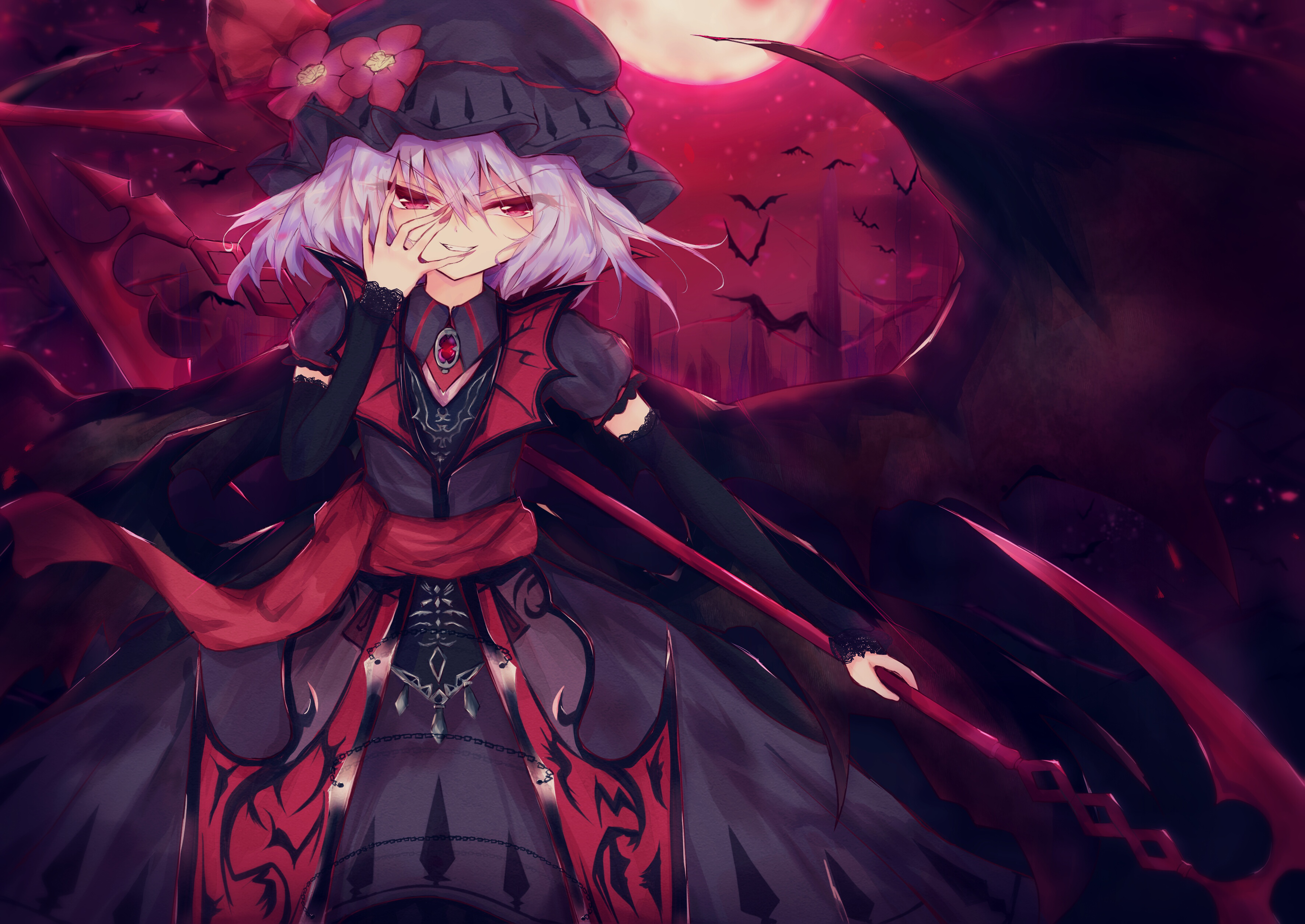 Remilia Scarlet from Touhou HD Wallpaper