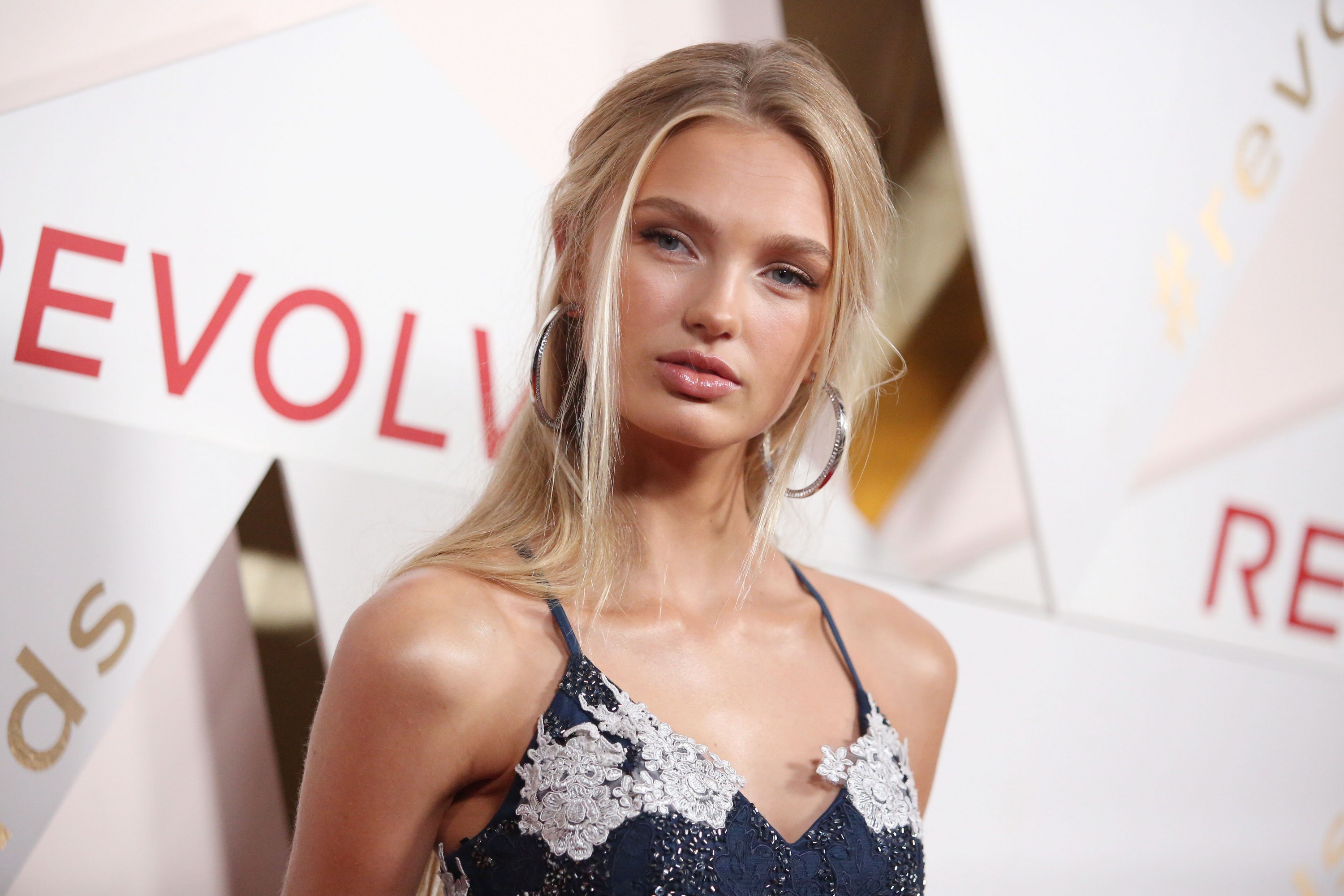 Romee Strijd at REVOLVE Awards HD Wallpaper