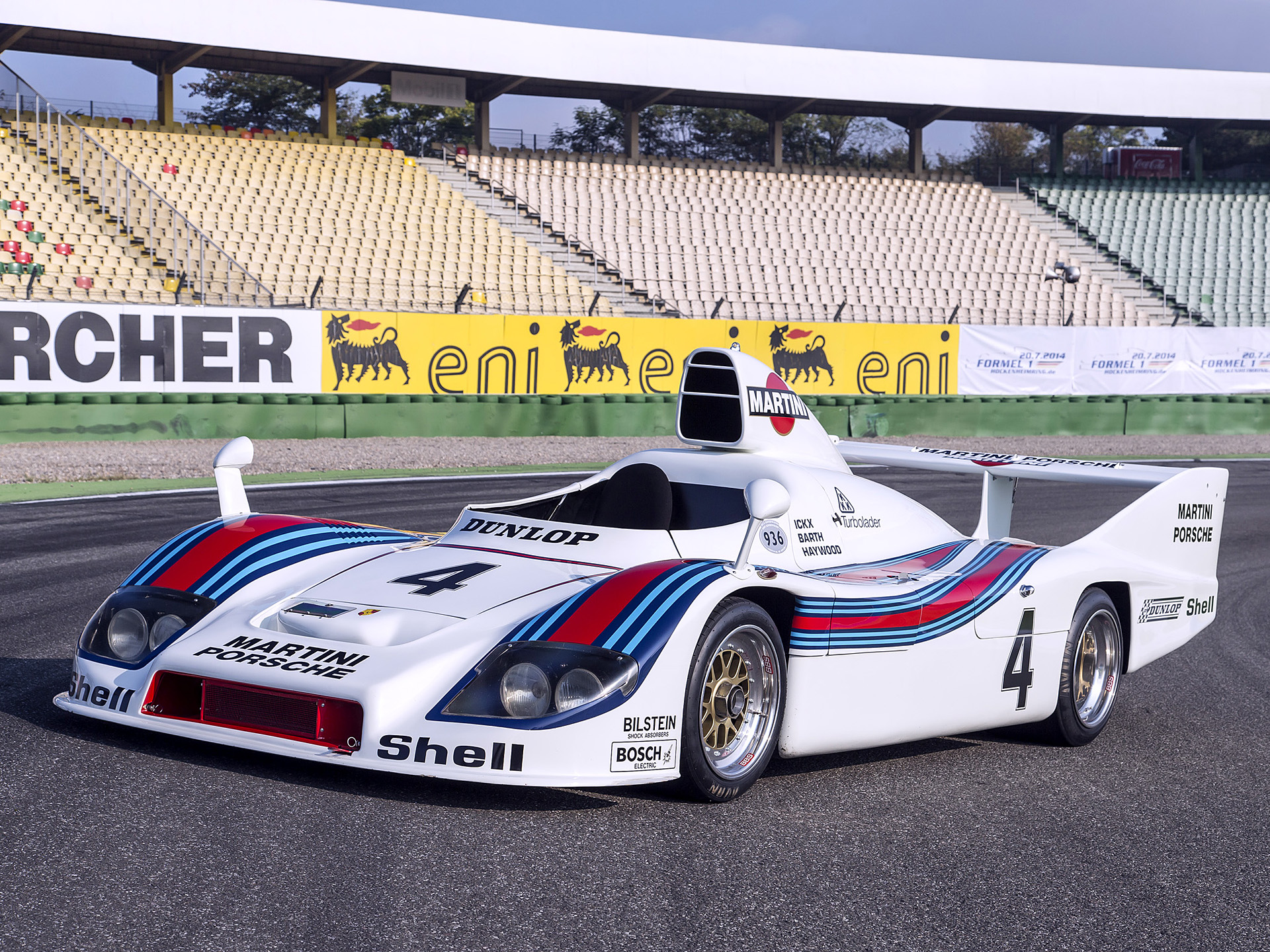 Porsche 936-77 Spider Martini Racing car HD Wallpaper