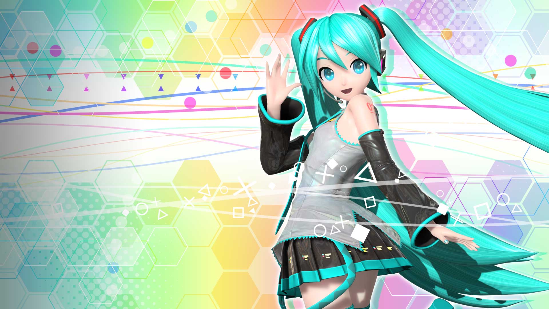 Hatsune Miku from Hatsune Miku: Project DIVA Future Tone HD Wallpaper