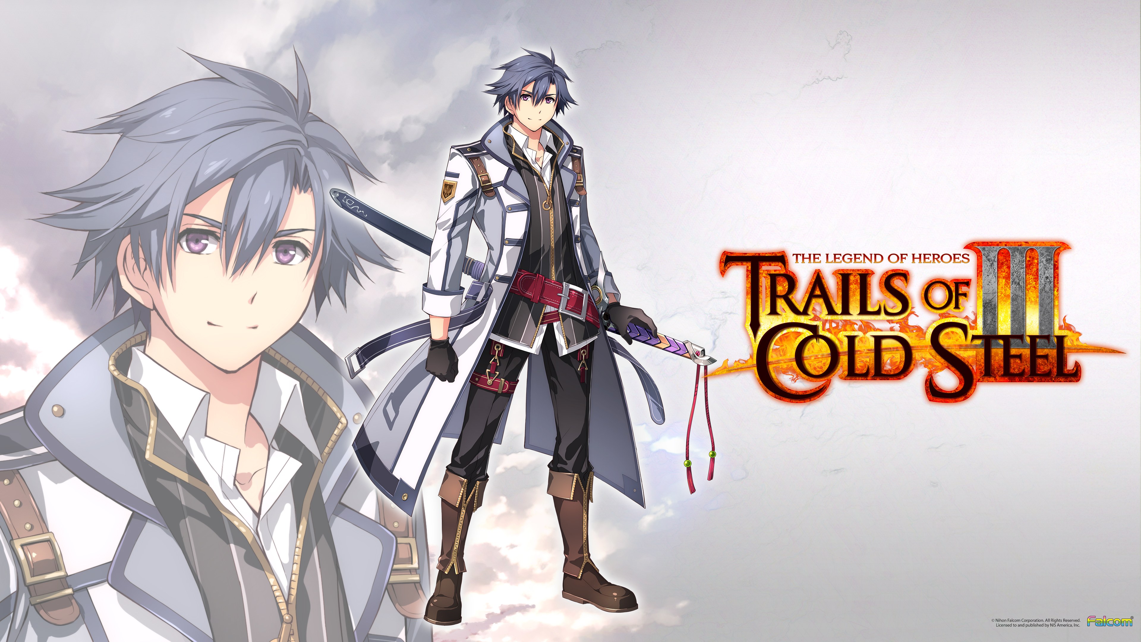 Rean Schwarzer from The Legend of Heroes: Trails of Cold Steel III 4K HD Wallpaper