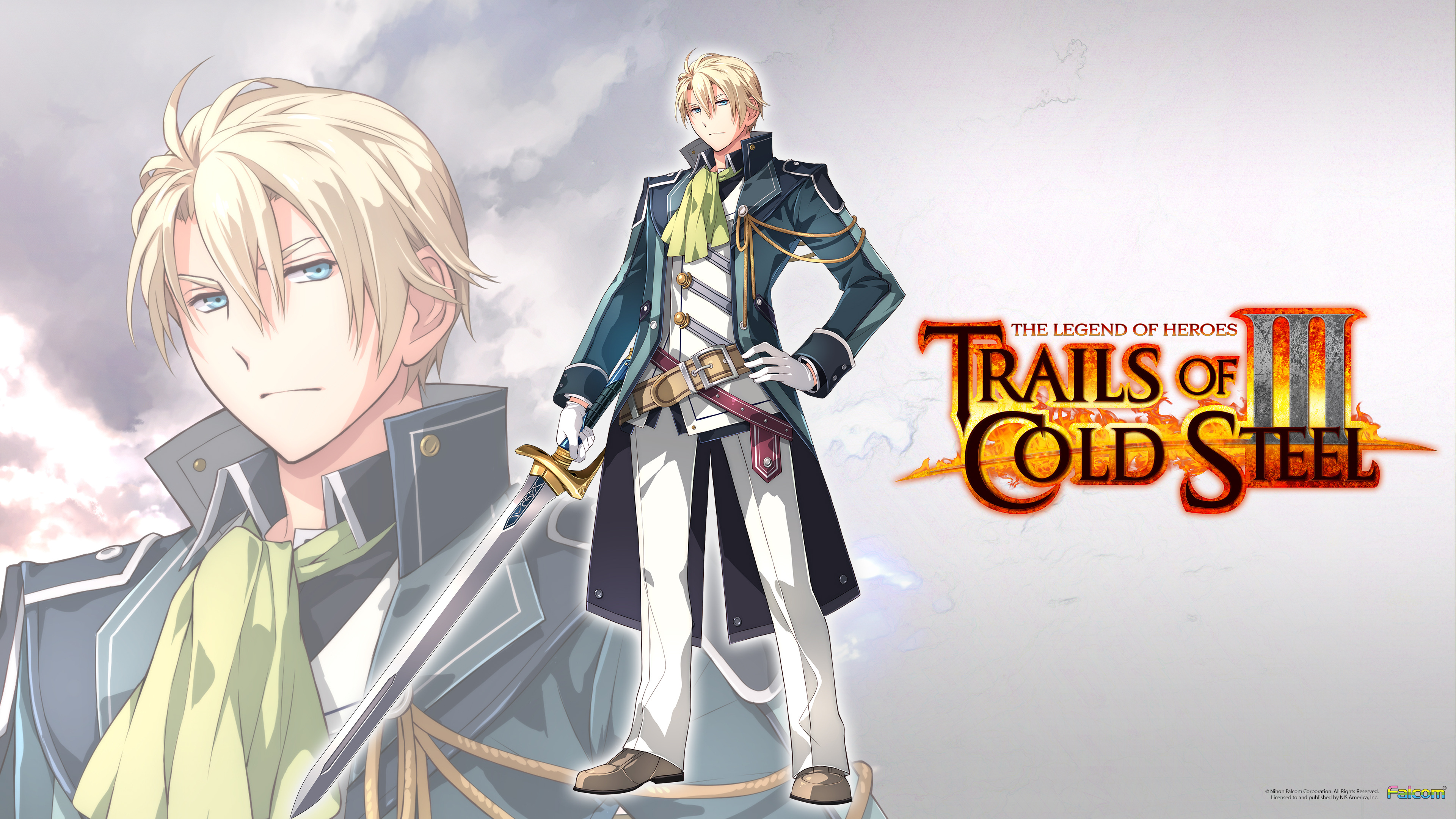 Rean Schwarzer from The Legend of Heroes: Trails of Cold Steel III 4K HD Wallpaper