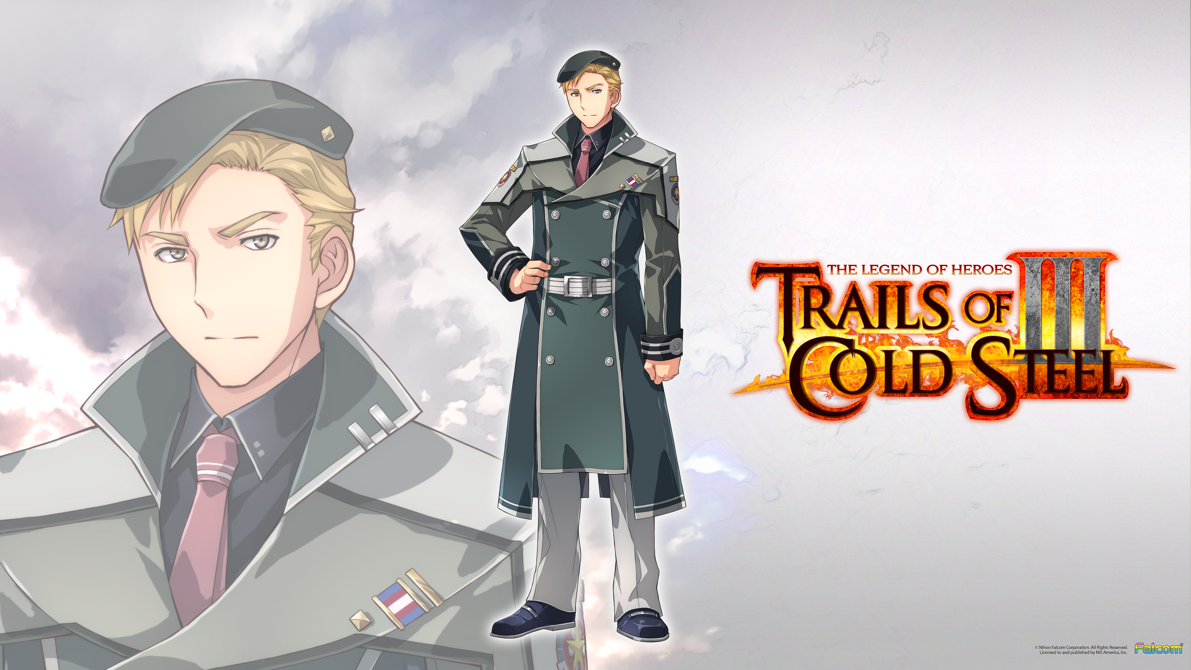 Rean Schwarzer from The Legend of Heroes: Trails of Cold Steel III 4K HD Wallpaper