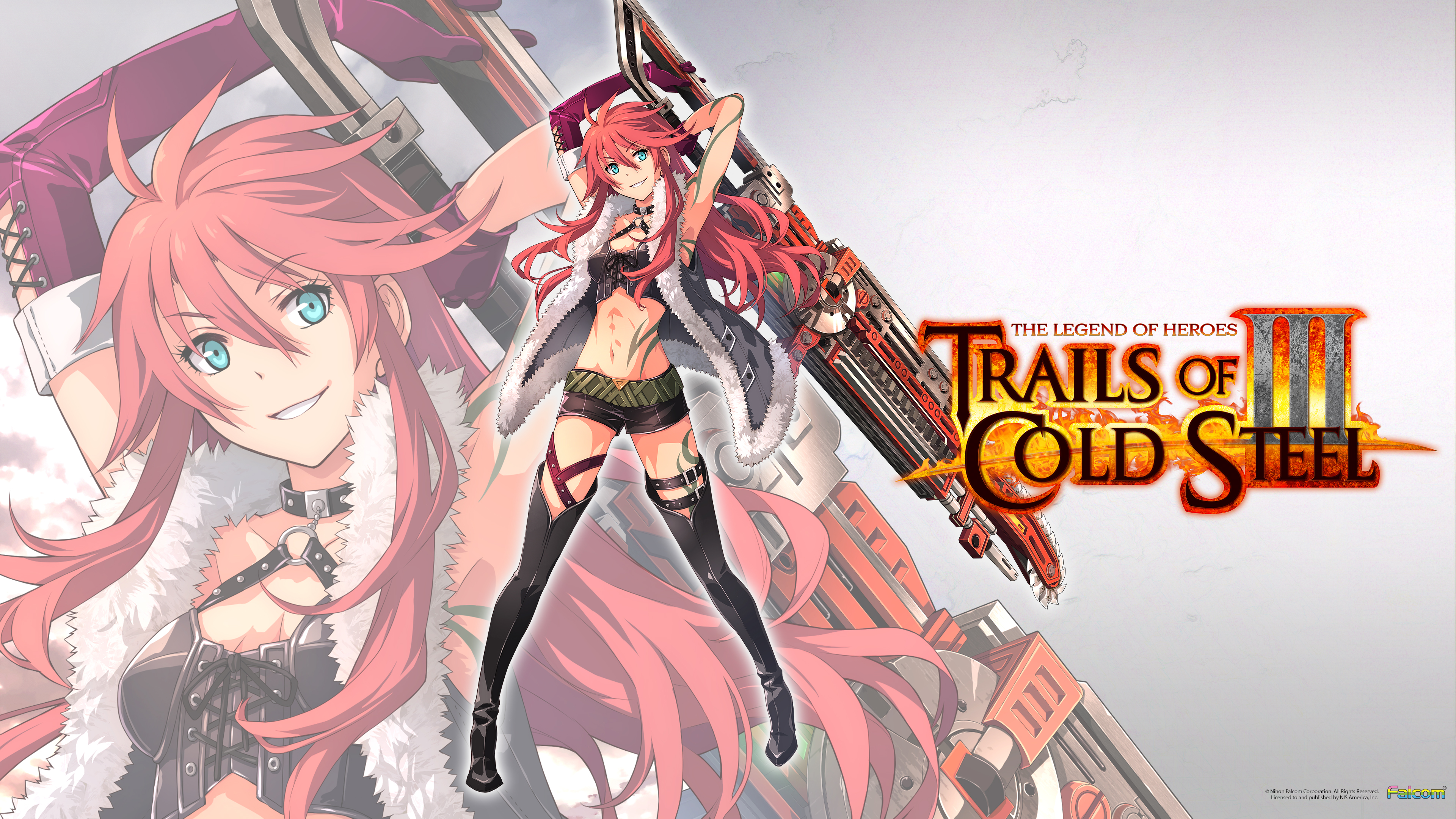 Elise Schwarzer from The Legend of Heroes: Trails of Cold Steel III 4K HD Wallpaper