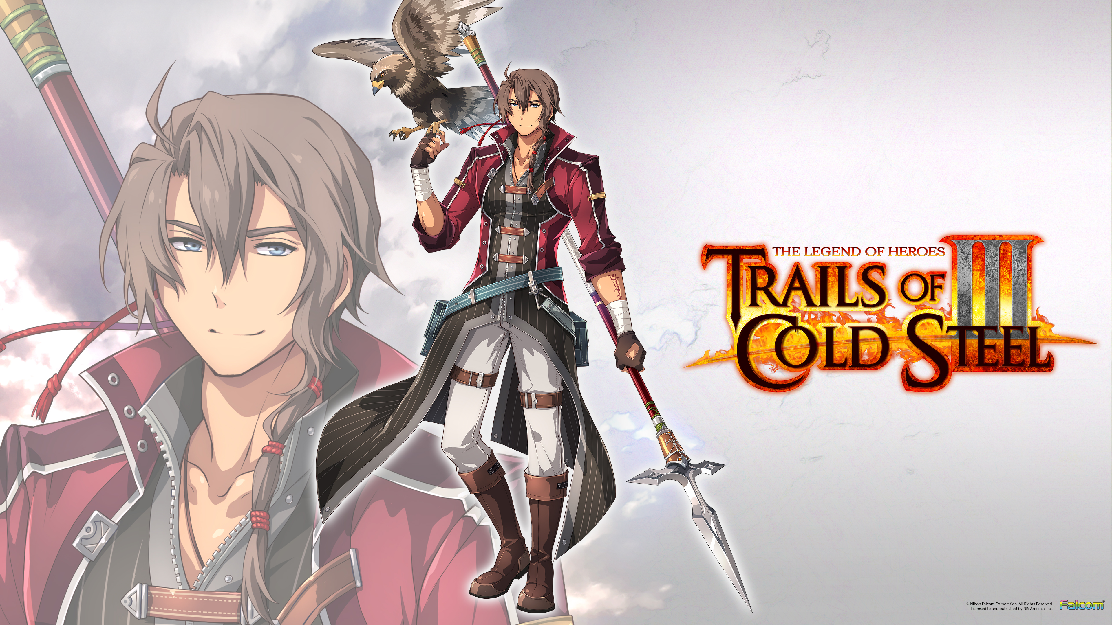 Rean Schwarzer from The Legend of Heroes: Trails of Cold Steel III 4K HD Wallpaper