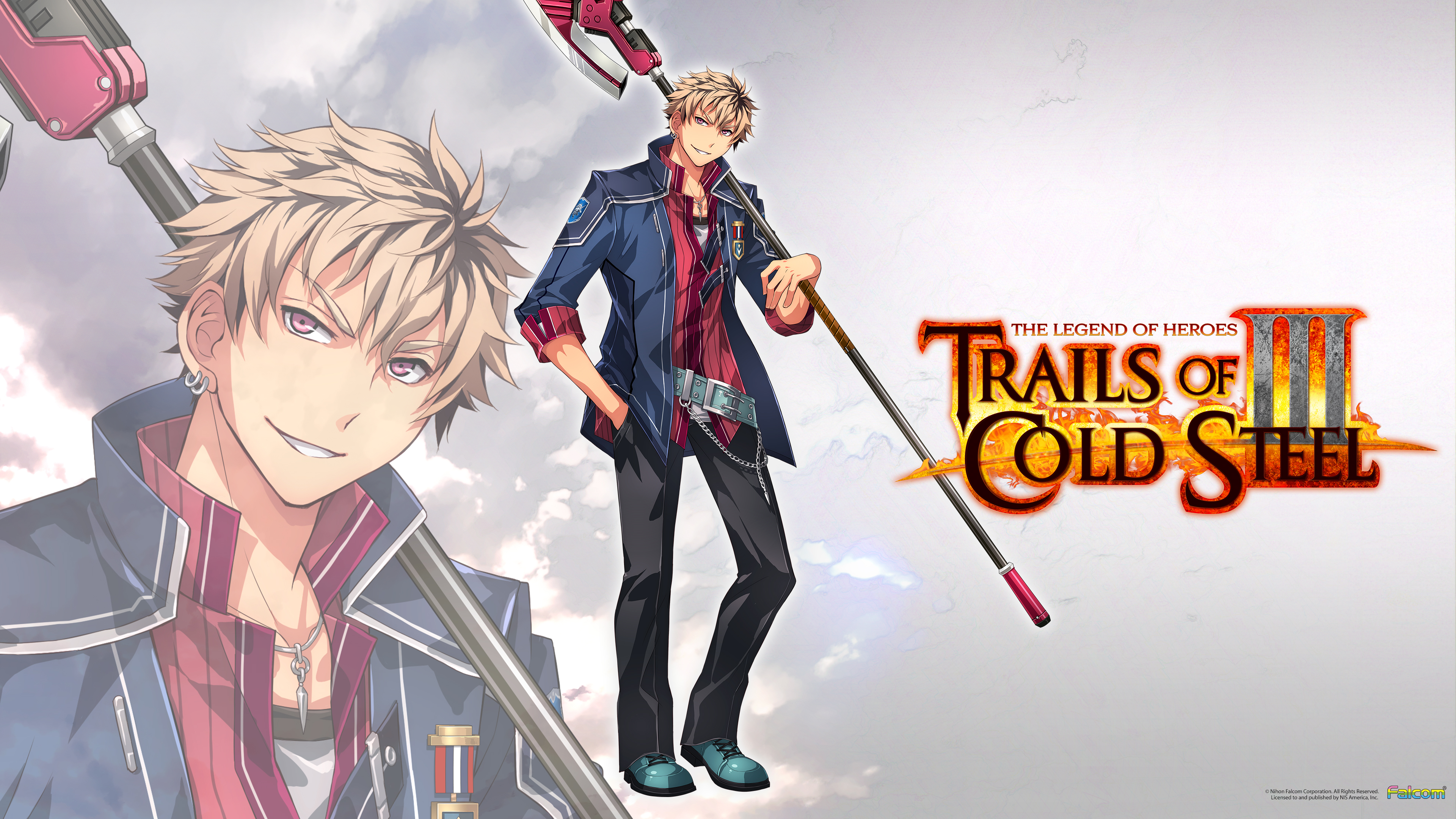 Rean Schwarzer from The Legend of Heroes: Trails of Cold Steel III 4K HD Wallpaper